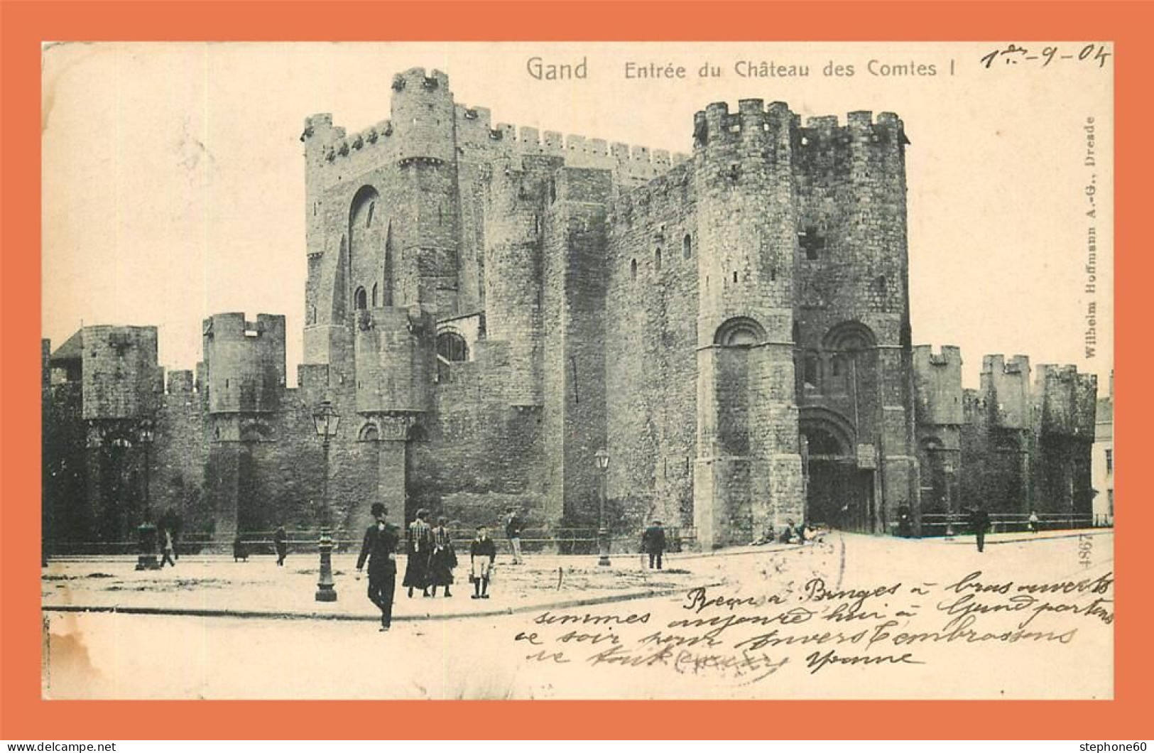 A693 / 201 GENT Gand Entrée Du Chateau Des Comtes - Non Classés