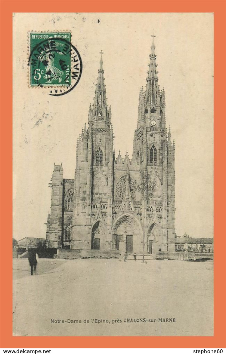 A698 / 675 51 - L'EPINE Notre Dame De L'Epine ( Cachet Militaire Etat Major ) - L'Epine