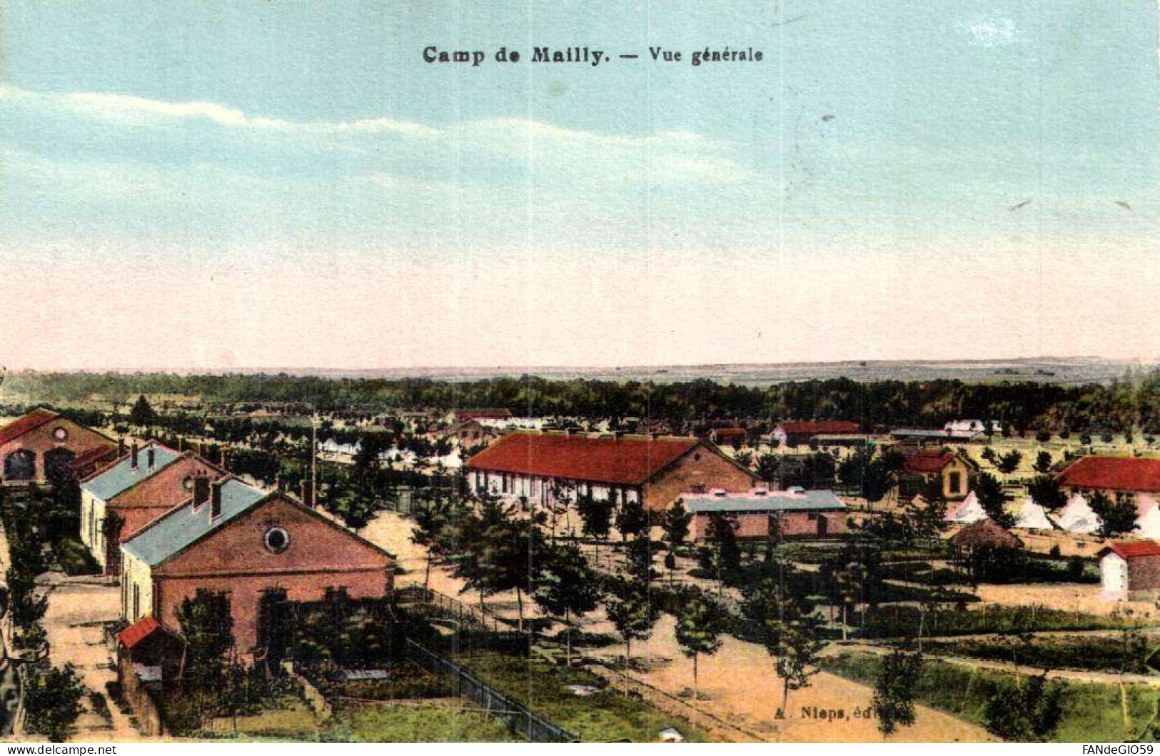 Militaria > Casernes / CAMP DE MAILLY  /// 100 - Barracks