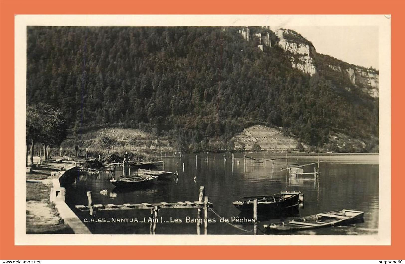 A696 / 049 01 - NANTUA Les Barques De Pêches - Nantua