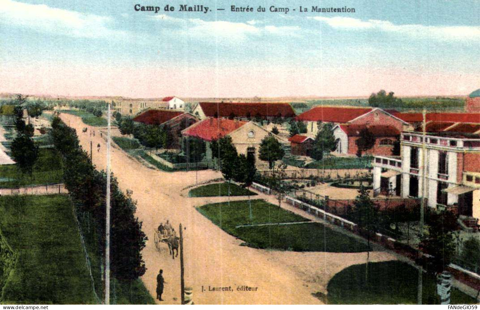 Militaria > Casernes / CAMP DE MAILLY  /// 100 - Barracks