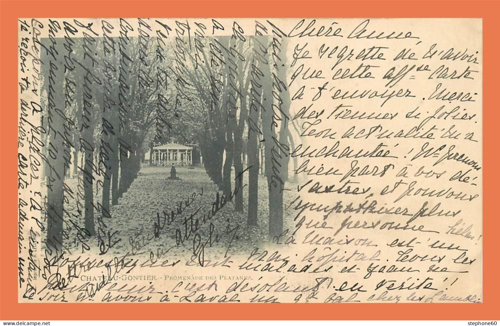 A697 / 427 53 - CHATEAU GONTIER Promenade Des Platanes - Other & Unclassified