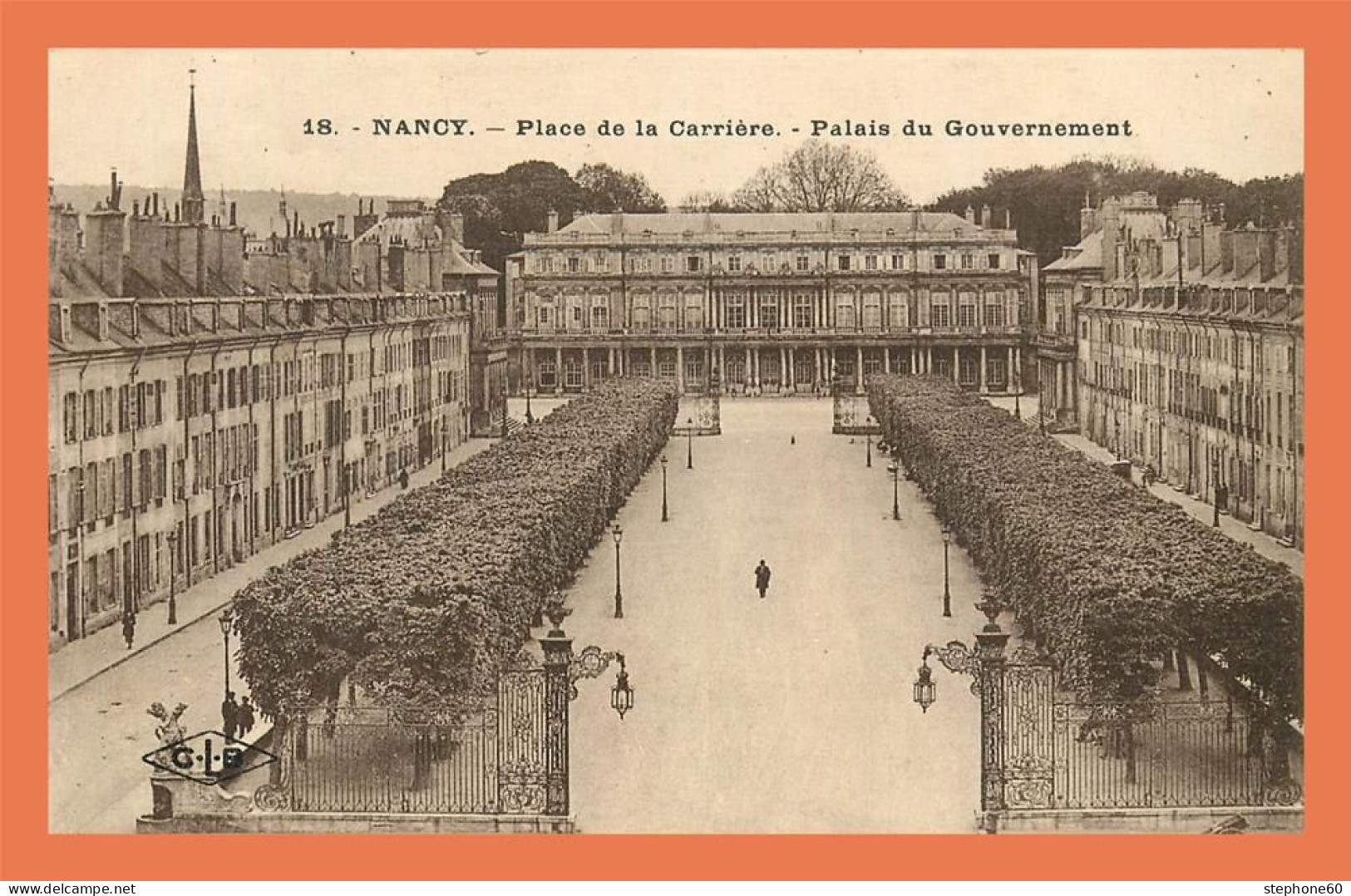 A692 / 667 54 - NANCY Palce De La Carriere Palais Du Gouvernement - Autres & Non Classés