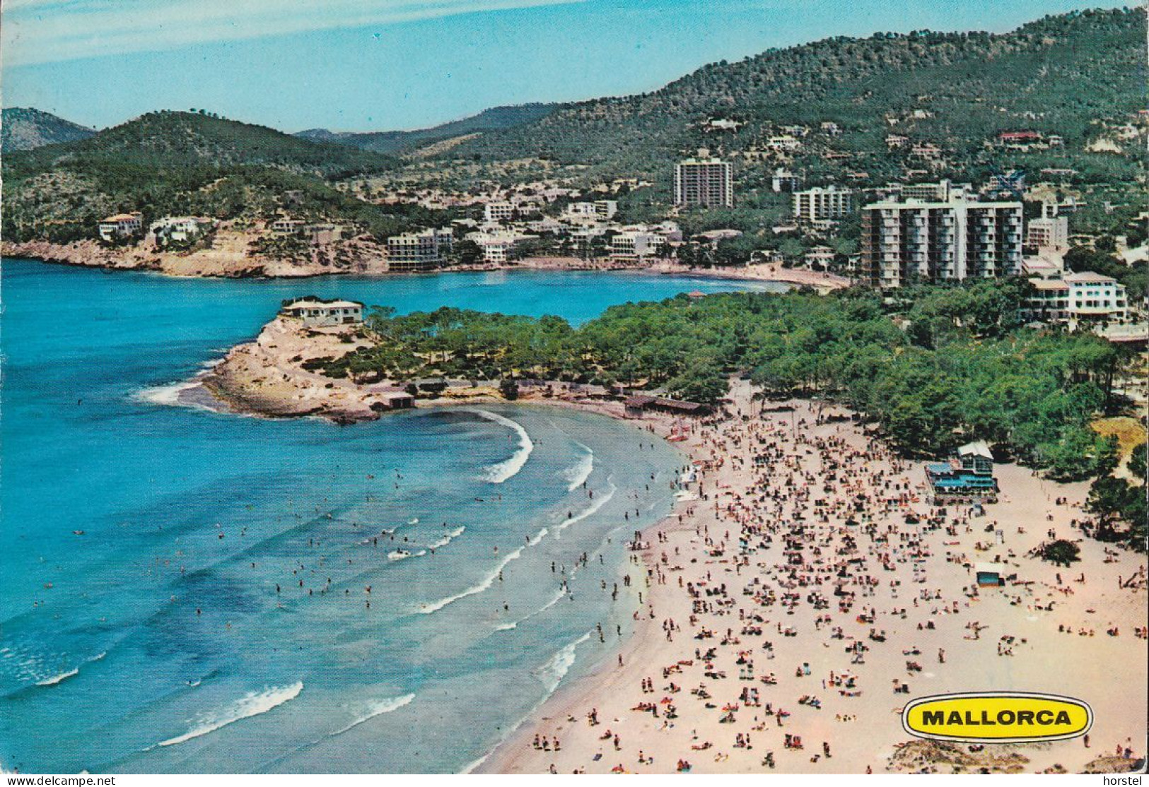 Spanien - Mallorca - Paguera - Playa De Tora - Beach And Hotel - Nice Stamp - Mallorca