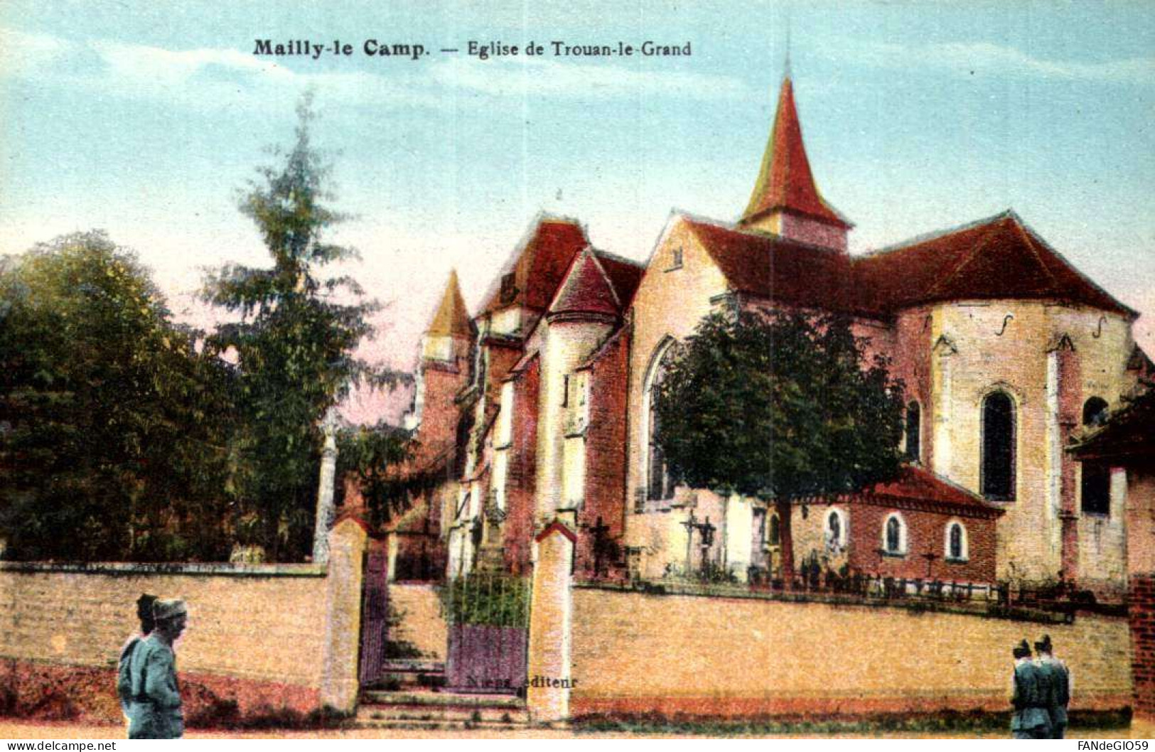 Militaria > Casernes / CAMP DE MAILLY  /// 100 - Casernes