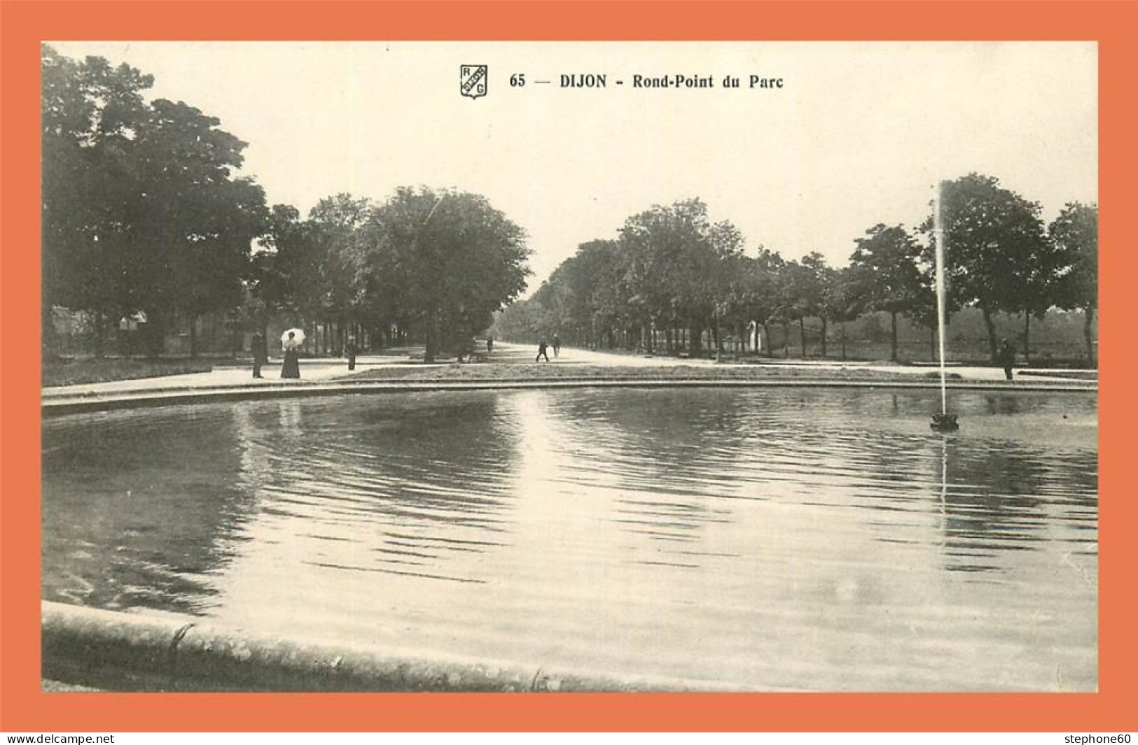 A695 / 393 21 - DIJON Rond Point Du Parc - Autres & Non Classés