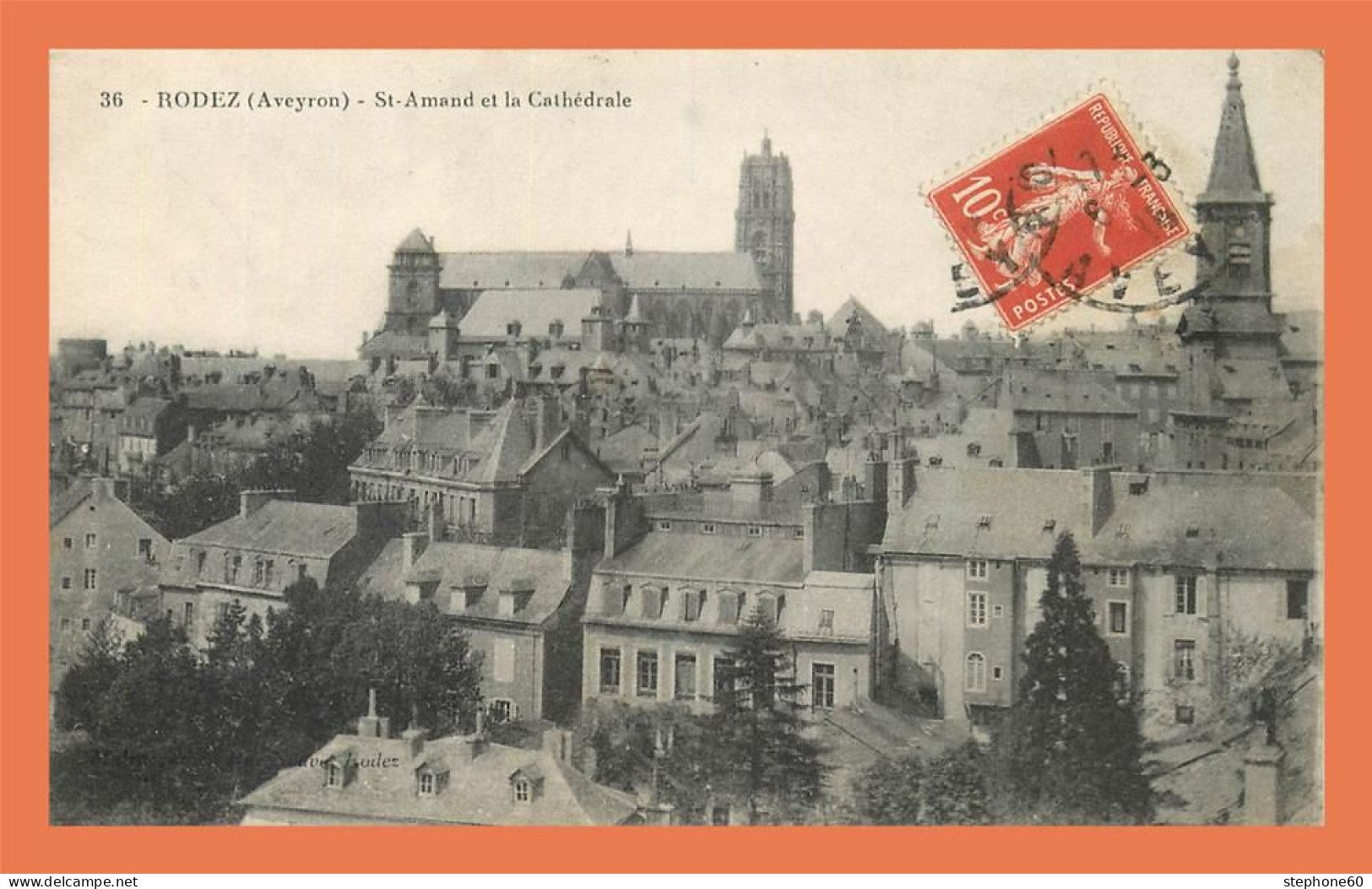 A695 / 095 12 - RODEZ St Amand Et Cathédrale - Other & Unclassified