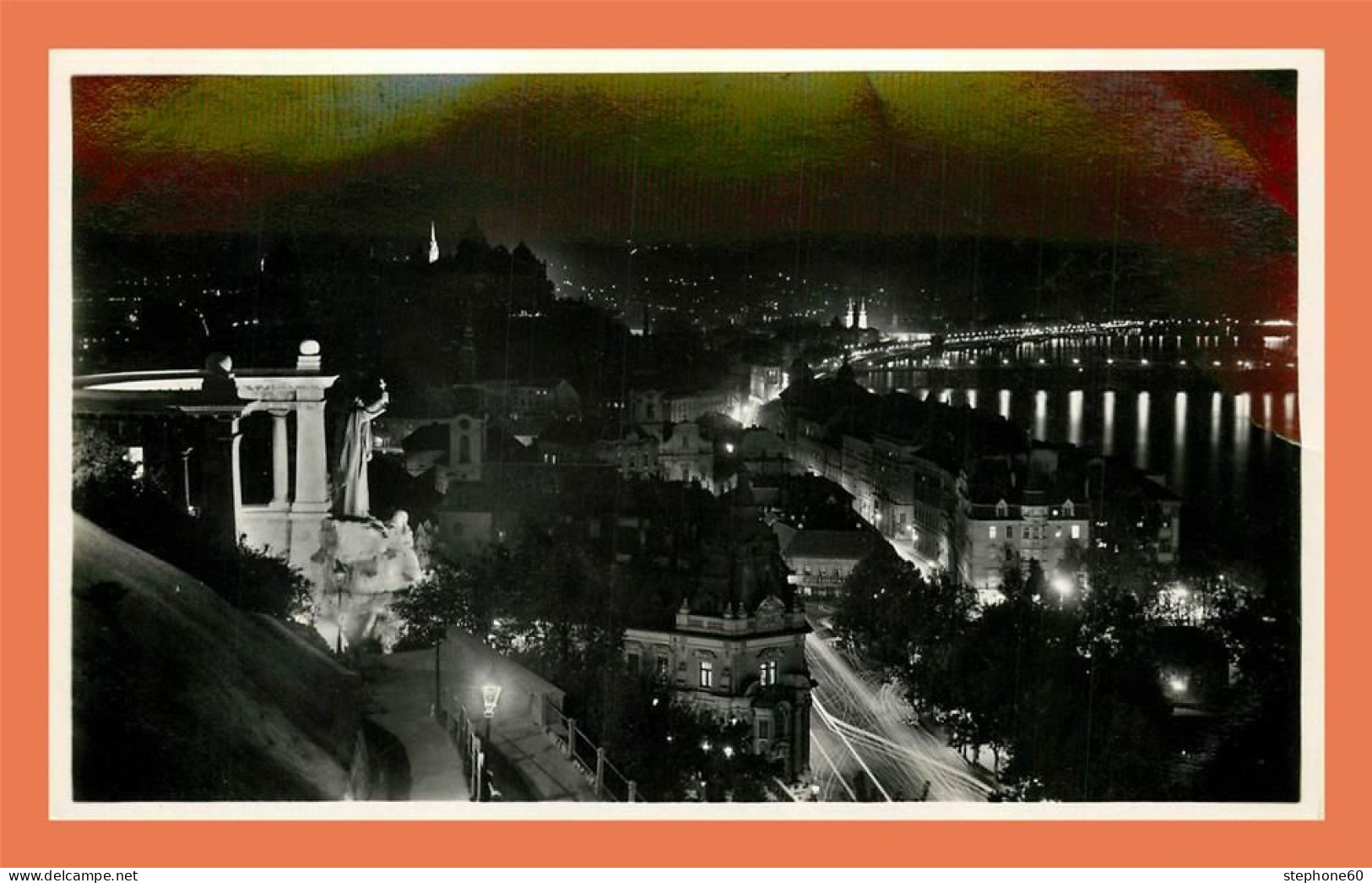 A699 / 153 BUDAPEST Illuminé Avec Le Monument St Celleri - Hungary