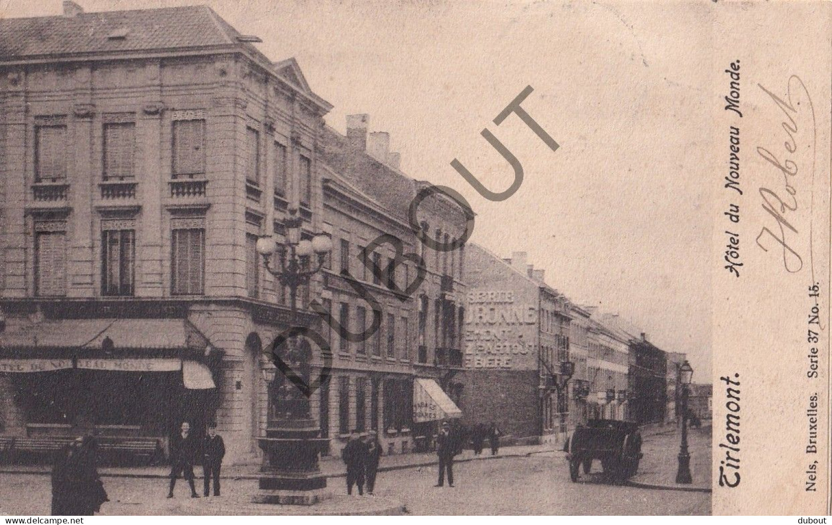 Postkaart - Carte Postale - Tienen/Tirlemont - Hôtel Du Nouveau Monde (C5515) - Tienen