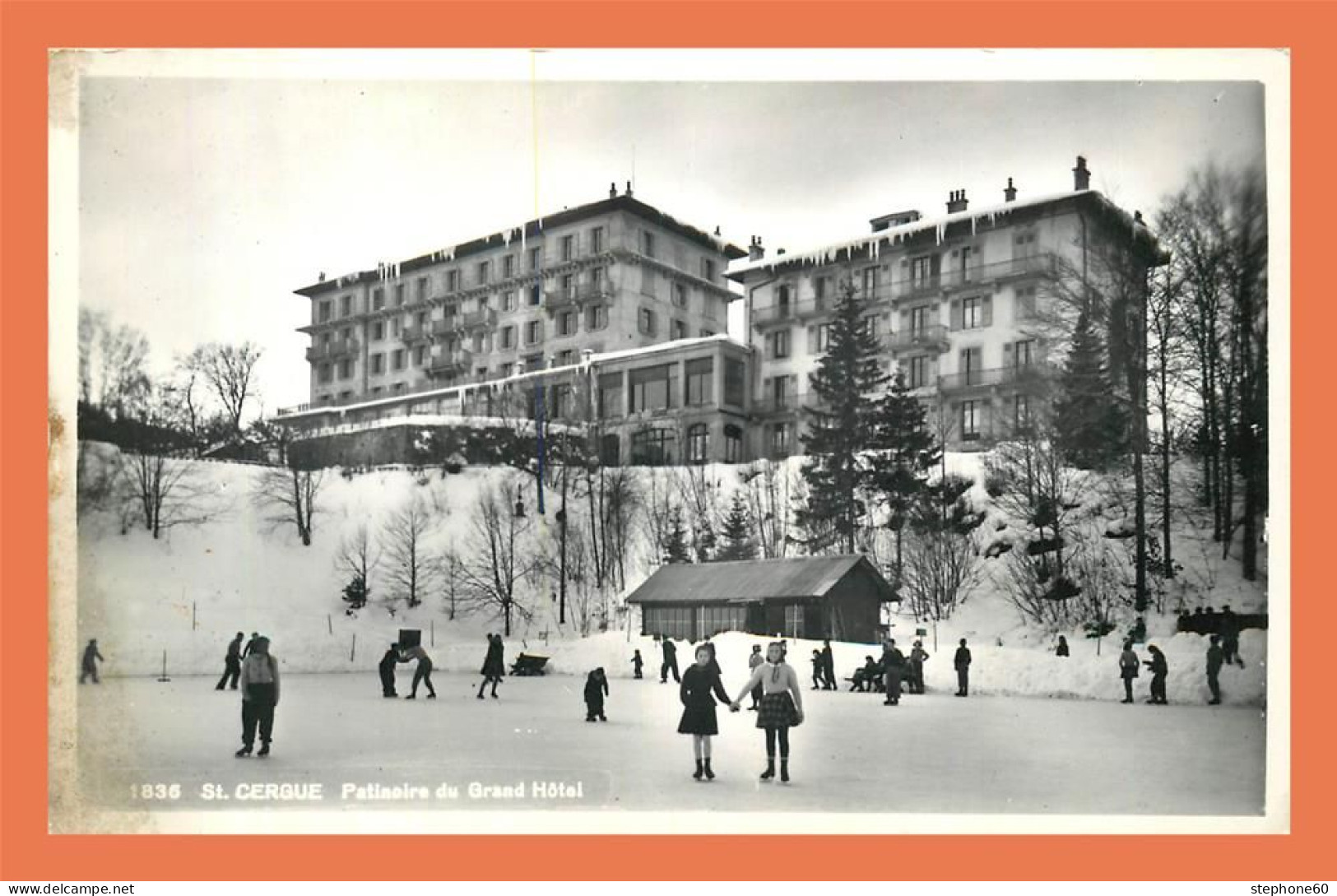 A697 / 453 Suisse SAINT CERGUE Patinoire Du Grand Hotel - Saint-Cergue