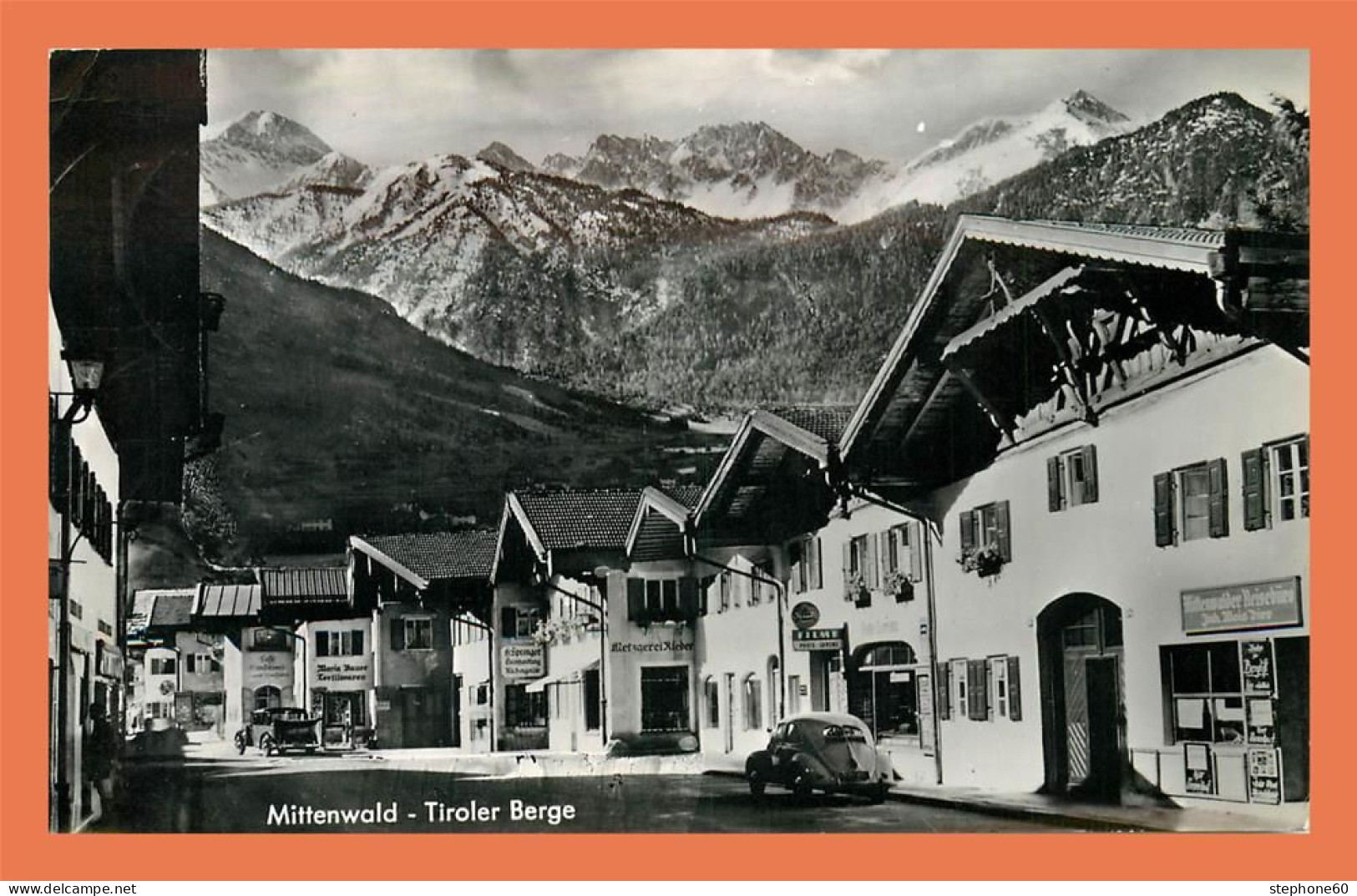 A698 / 527 MITTENWALD Tiroler Berge - Mittenwald
