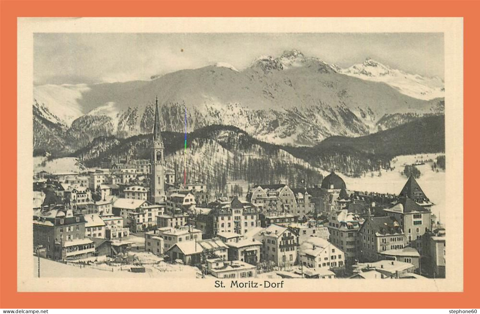 A700 / 385 Suisse SAINT MORITZ DORF - St. Moritz