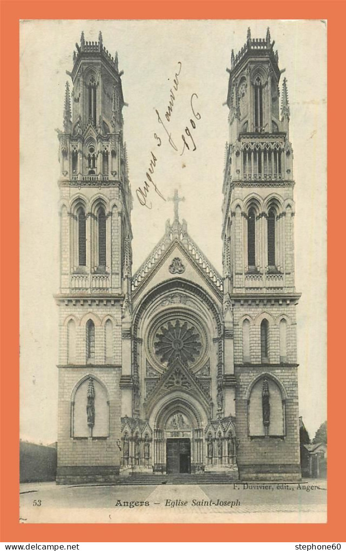 A706 / 609 49 - ANGERS Ã?glise Saint-Joseph - Angers