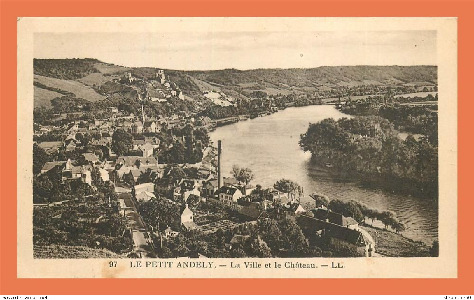 A706 / 373 27 - LE PETIT ANDELY La Ville Et Le Chateau - Les Andelys