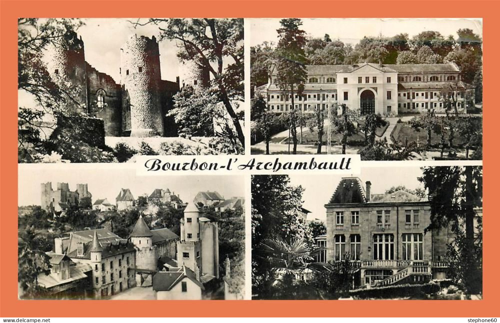 A707 / 019 03 - BOURBON L'ARCHAMBAULT Multivues - Bourbon L'Archambault