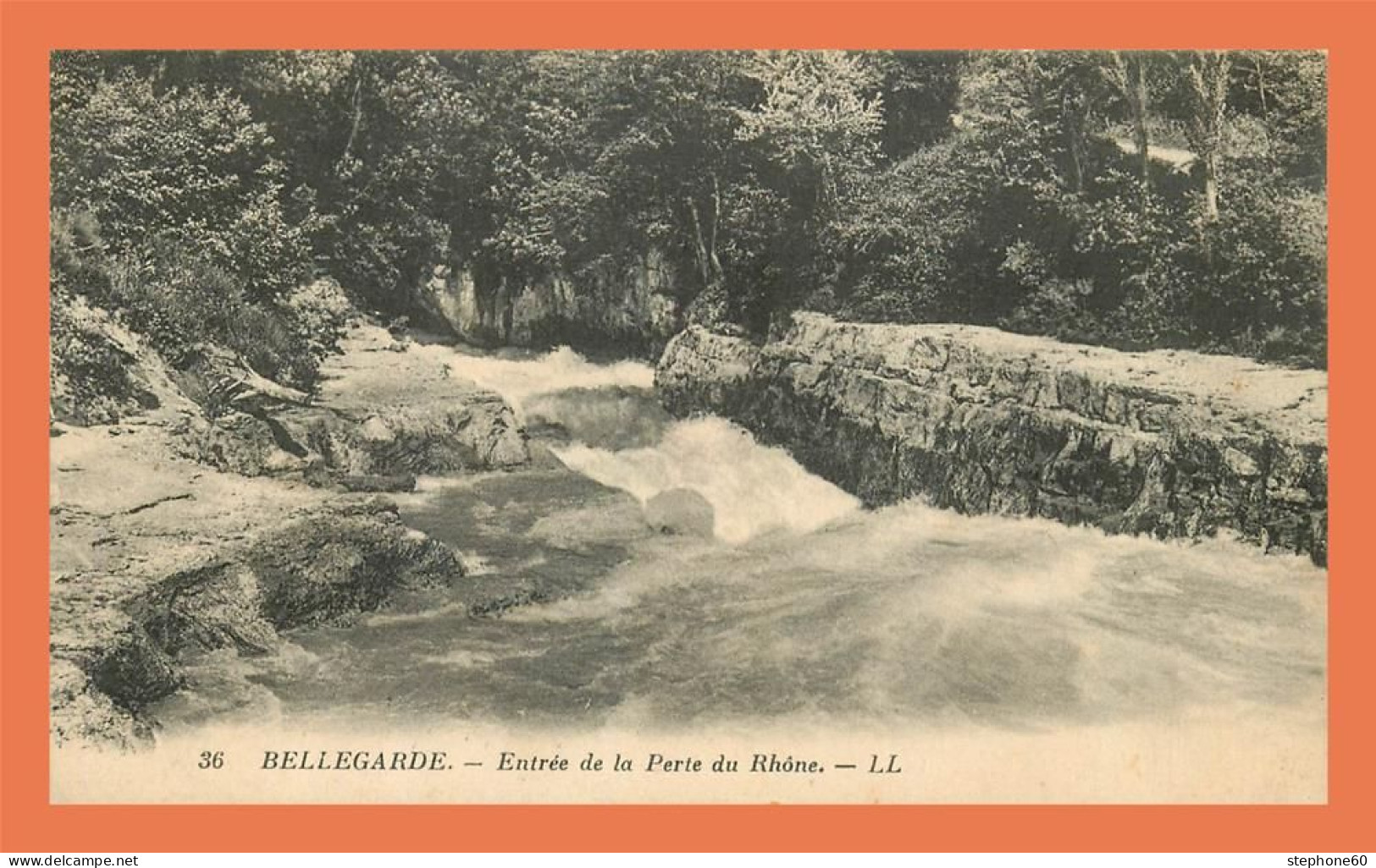 A707 / 079 01 - BELLEGARDE Entrée De La Perte Du Rhone - Bellegarde-sur-Valserine