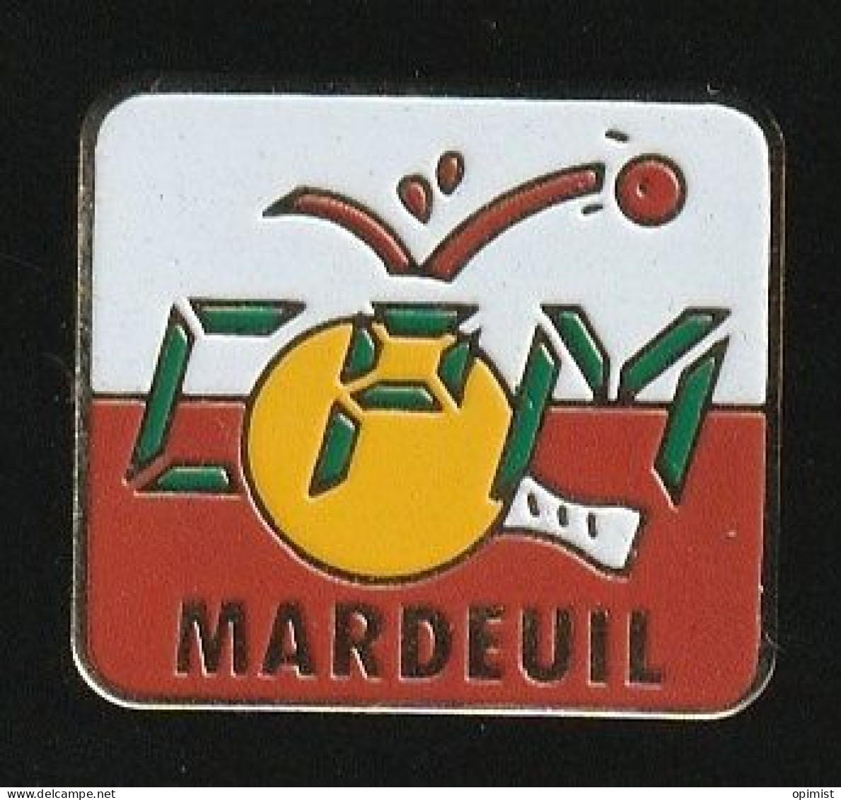 77669-Pin's.Mardeuil .Marne.CPM.Tennis De Table. - Table Tennis