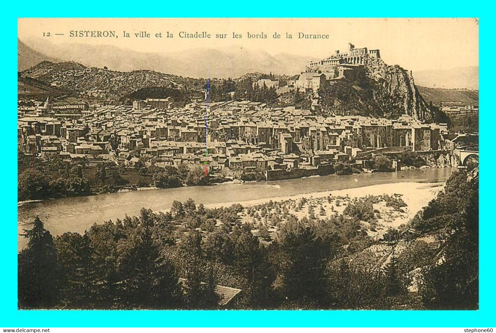 A704 / 093 04 - SISTERON La Ville Et La Citadelle - Sisteron