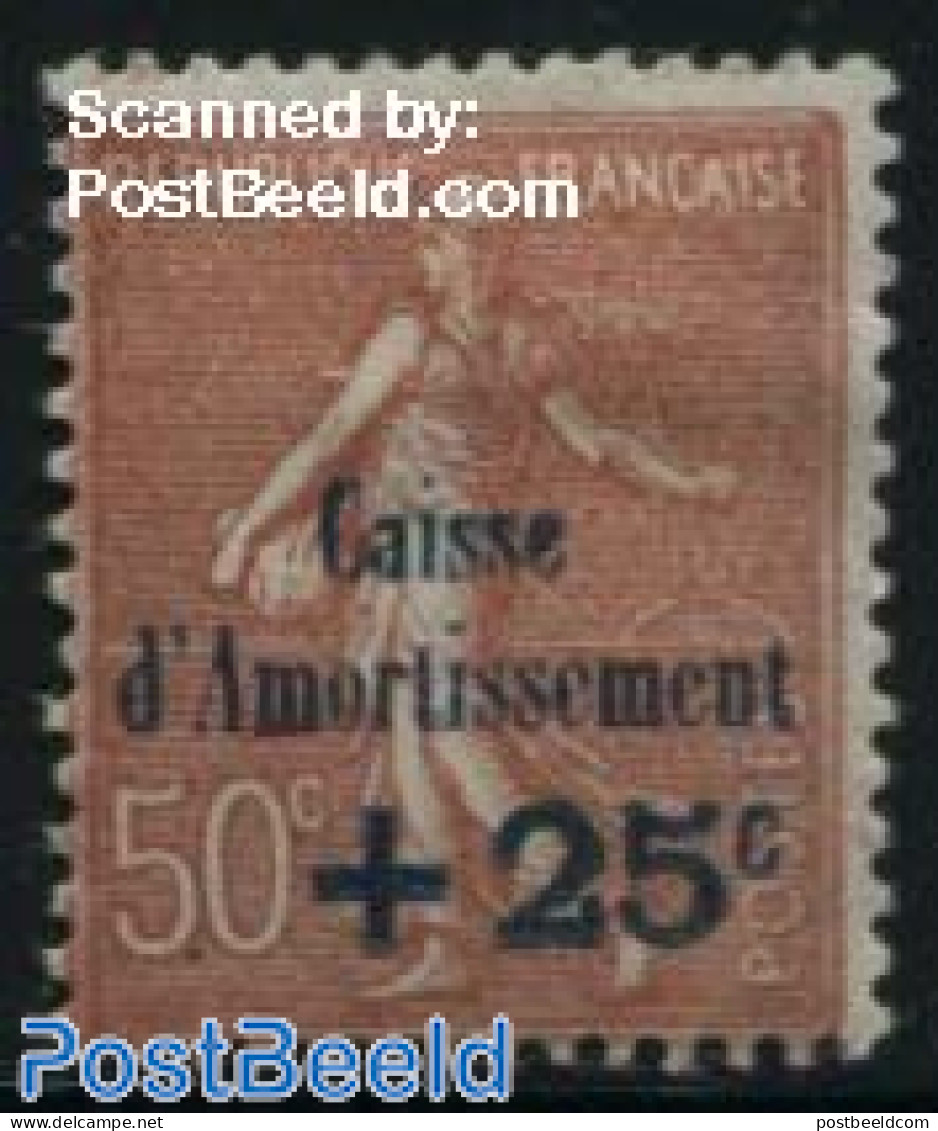 France 1928 50c, Stamp Out Of Set, Unused (hinged) - Nuevos