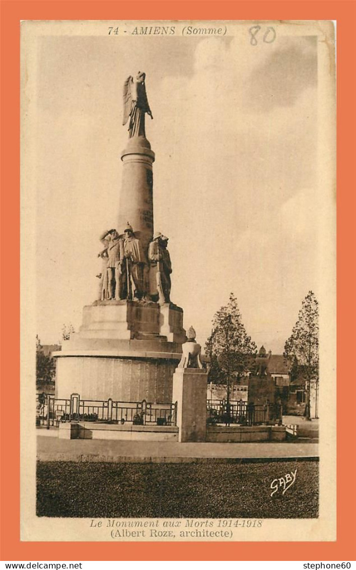 A709 / 609 80 - AMIENS Monument Aux Morts - Amiens