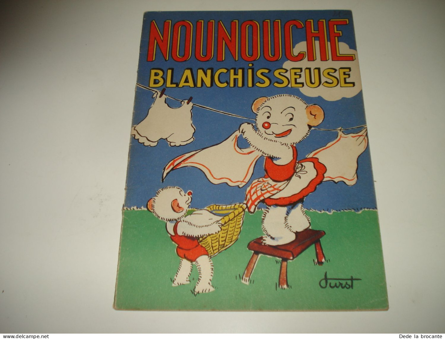 C54 / Nounouche N° 16 " Blanchisseuse "  -  Réédition De 1952 - Otros & Sin Clasificación