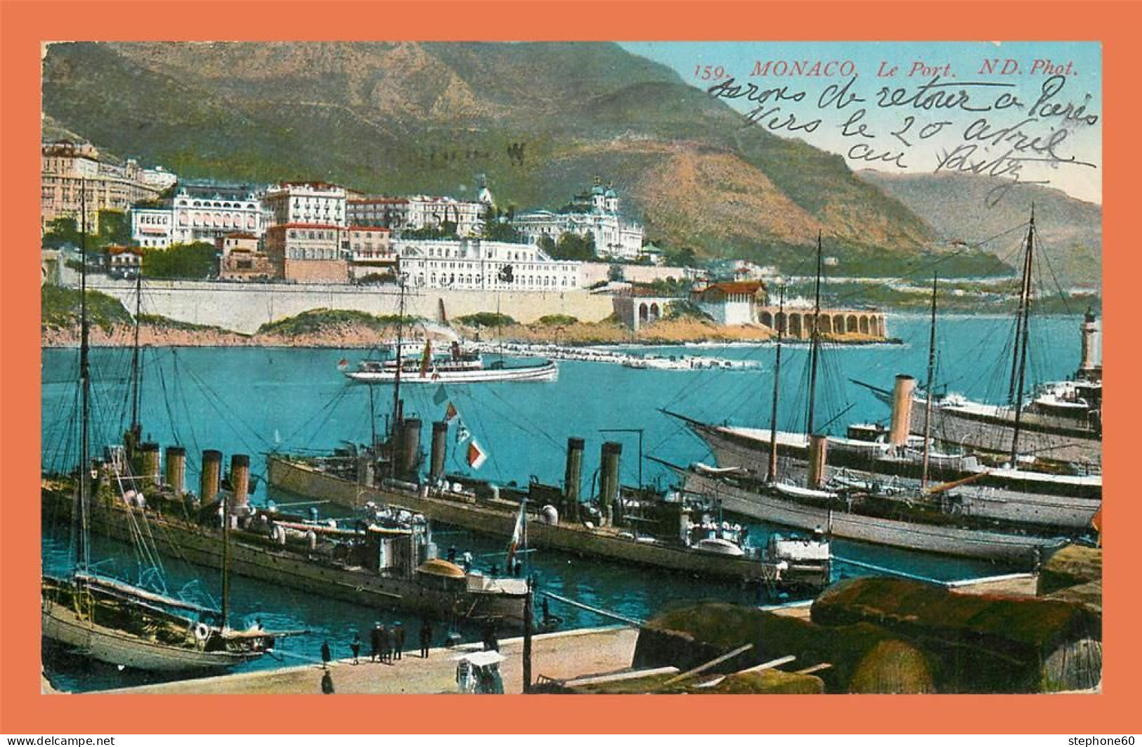 A705 / 223 Monaco Le Port ( Bateau ) - Other & Unclassified