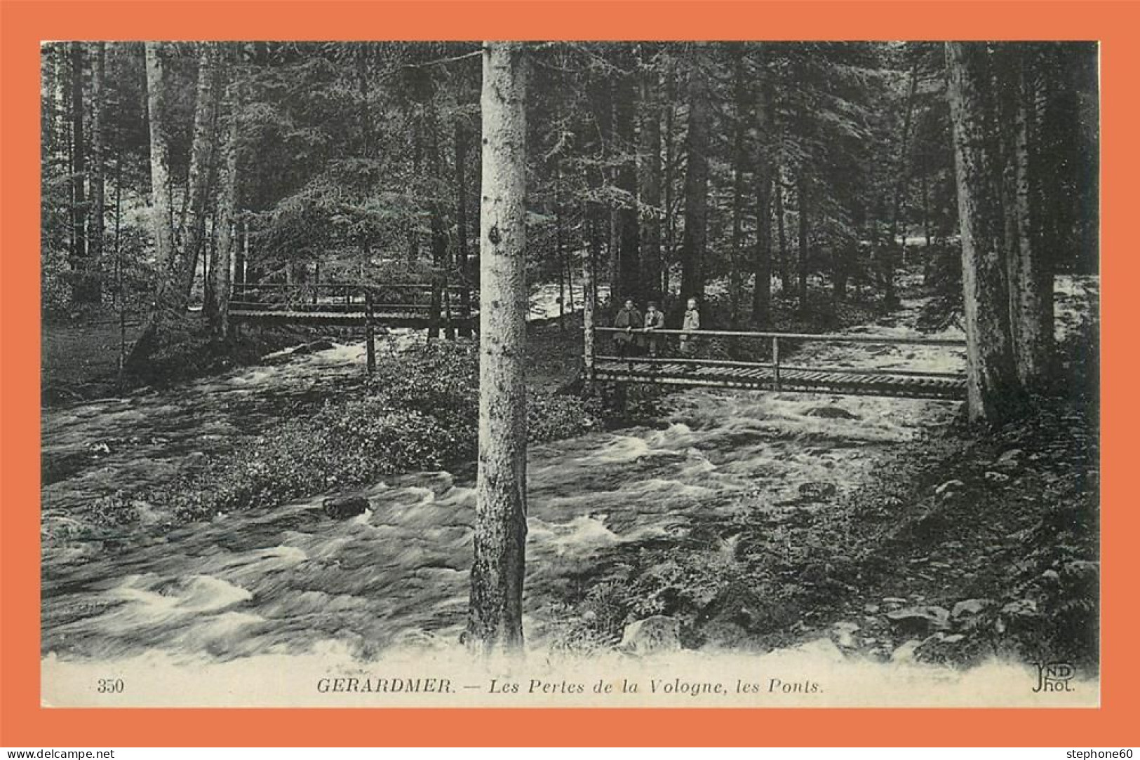 A700 / 467 88 - GERARDMER Les Pertes De La Vologne Les Ponts - Gerardmer