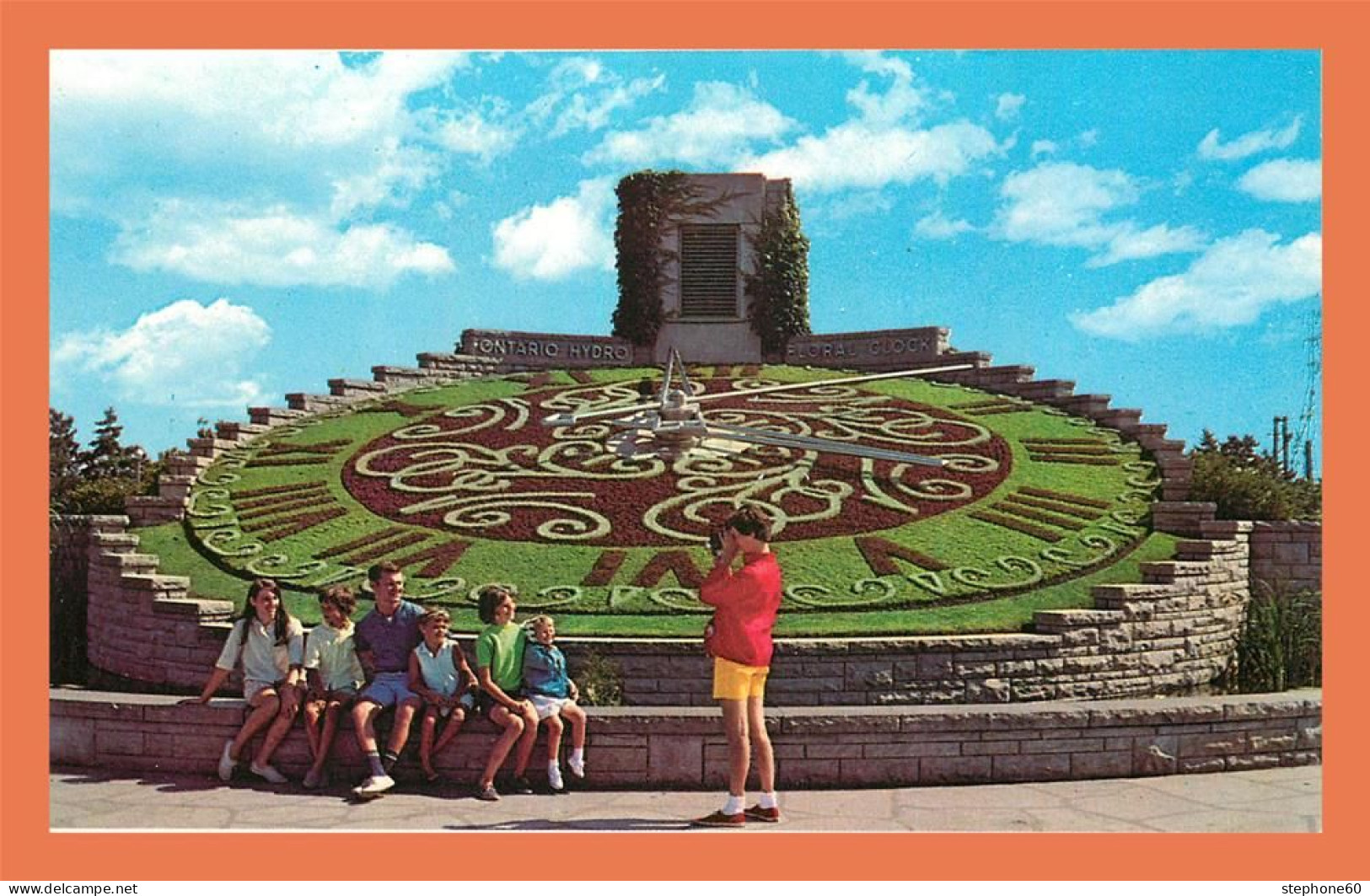 A705 / 569 The Hydro Floral Clock Ontario - Other & Unclassified