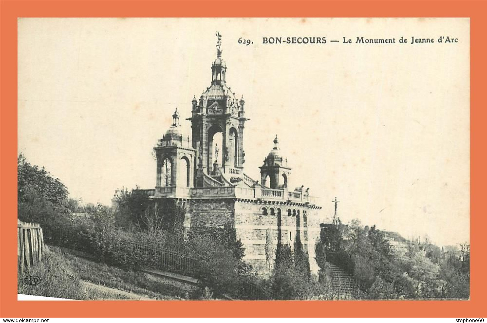 A706 / 495 76 - BONSECOURS Le Monument De Jeanne D'Arc - Bonsecours