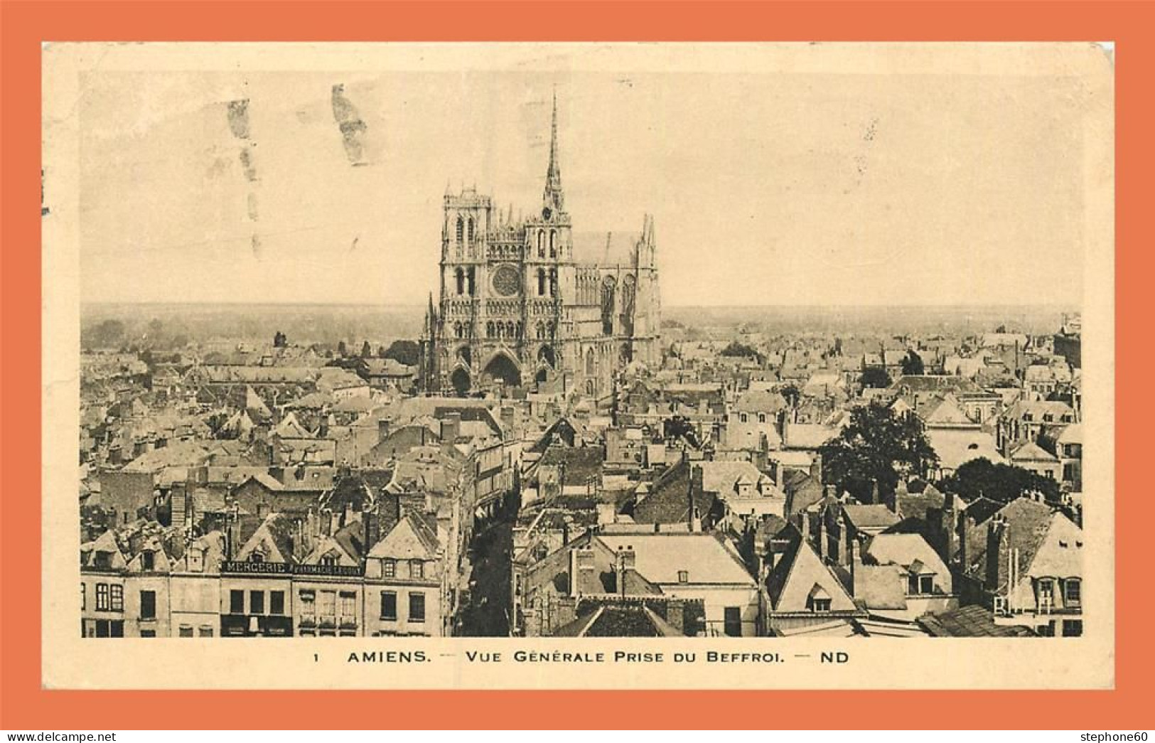 A710 / 469 80 - AMIENS Vue Gnérale Prise Du Beffroi - Amiens