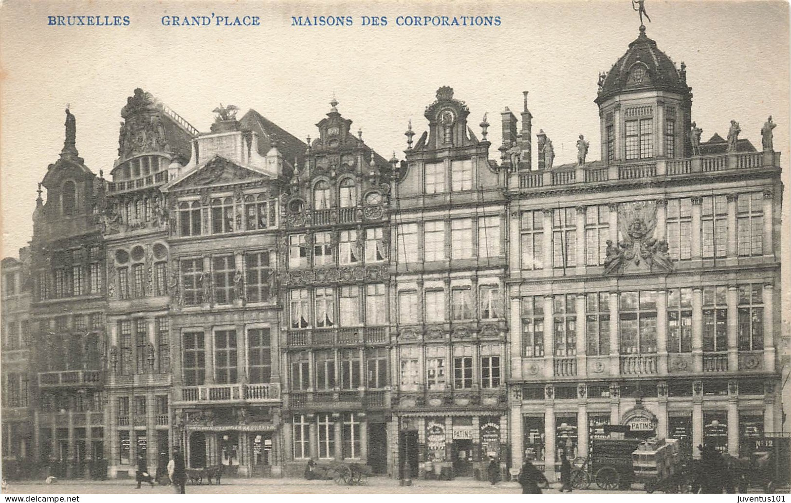 CPA Bruxelles-Grand'Place-Maisons Des Corporations       L2861 - Places, Squares