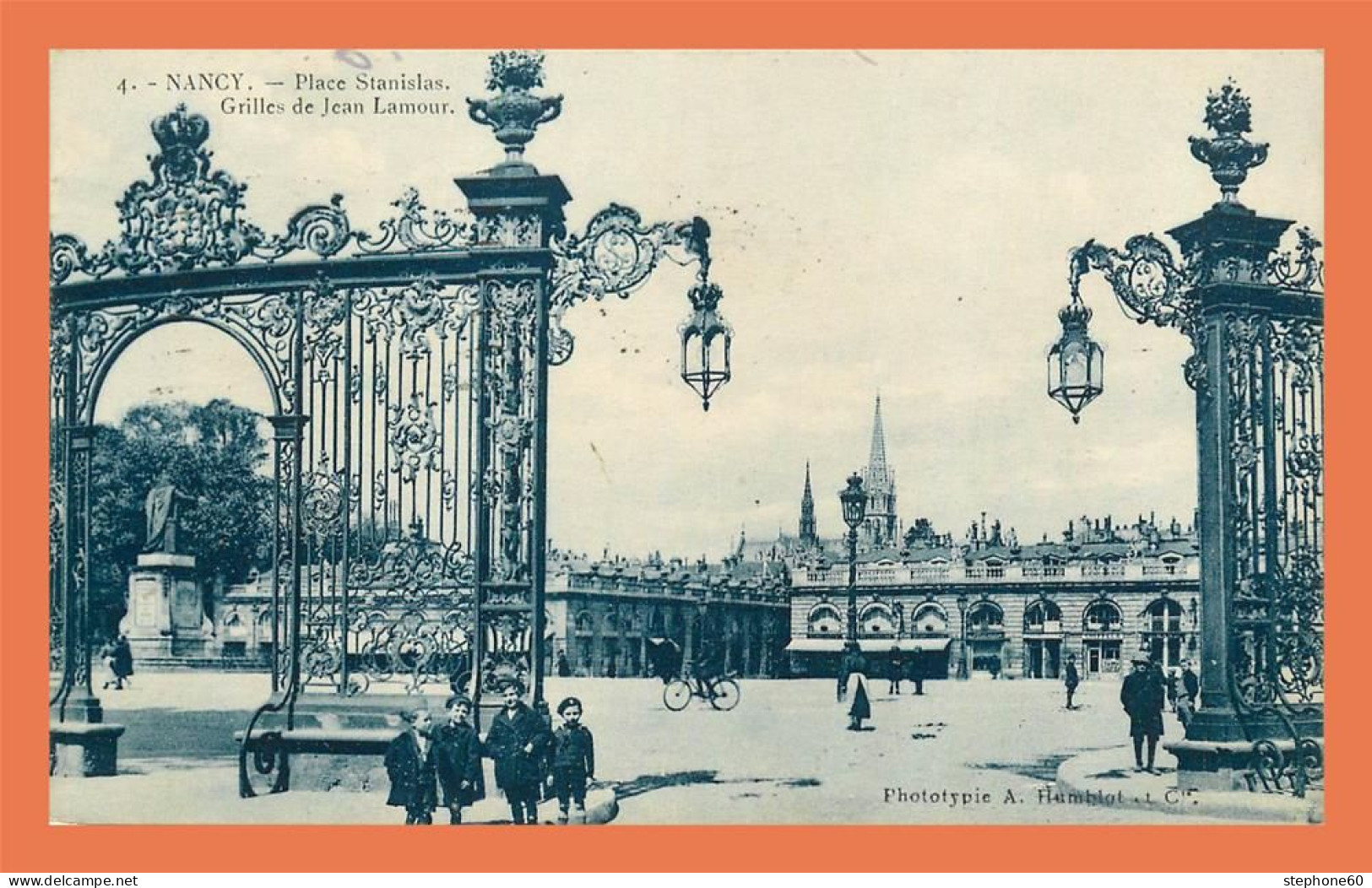 A712 / 501 54 - NANCY Place Stanislas Grilles De Jean Lamour - Nancy