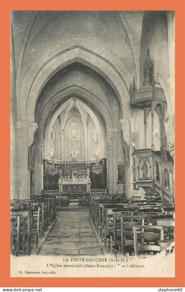 A709 / 347 77 - LA FERTE GAUCHER Eglise Vue Intérieure - La Ferte Gaucher