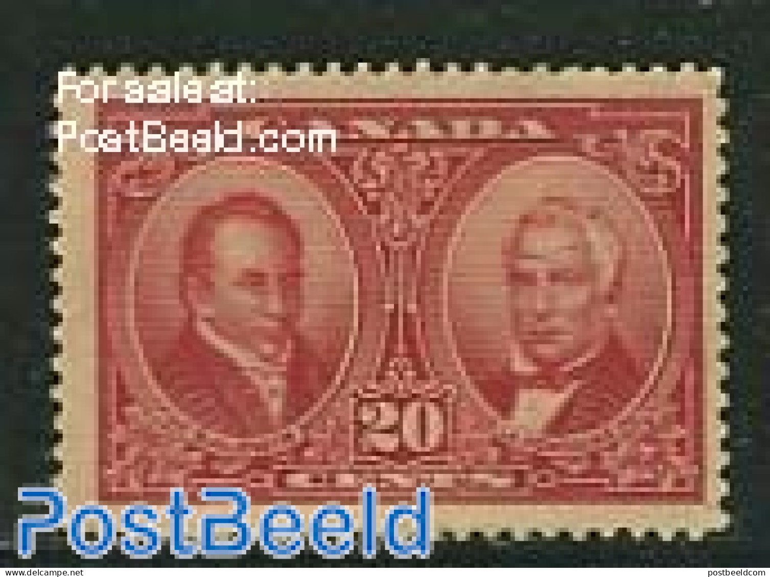 Canada 1927 20c, Stamp Out Of Set, Unused (hinged) - Nuevos