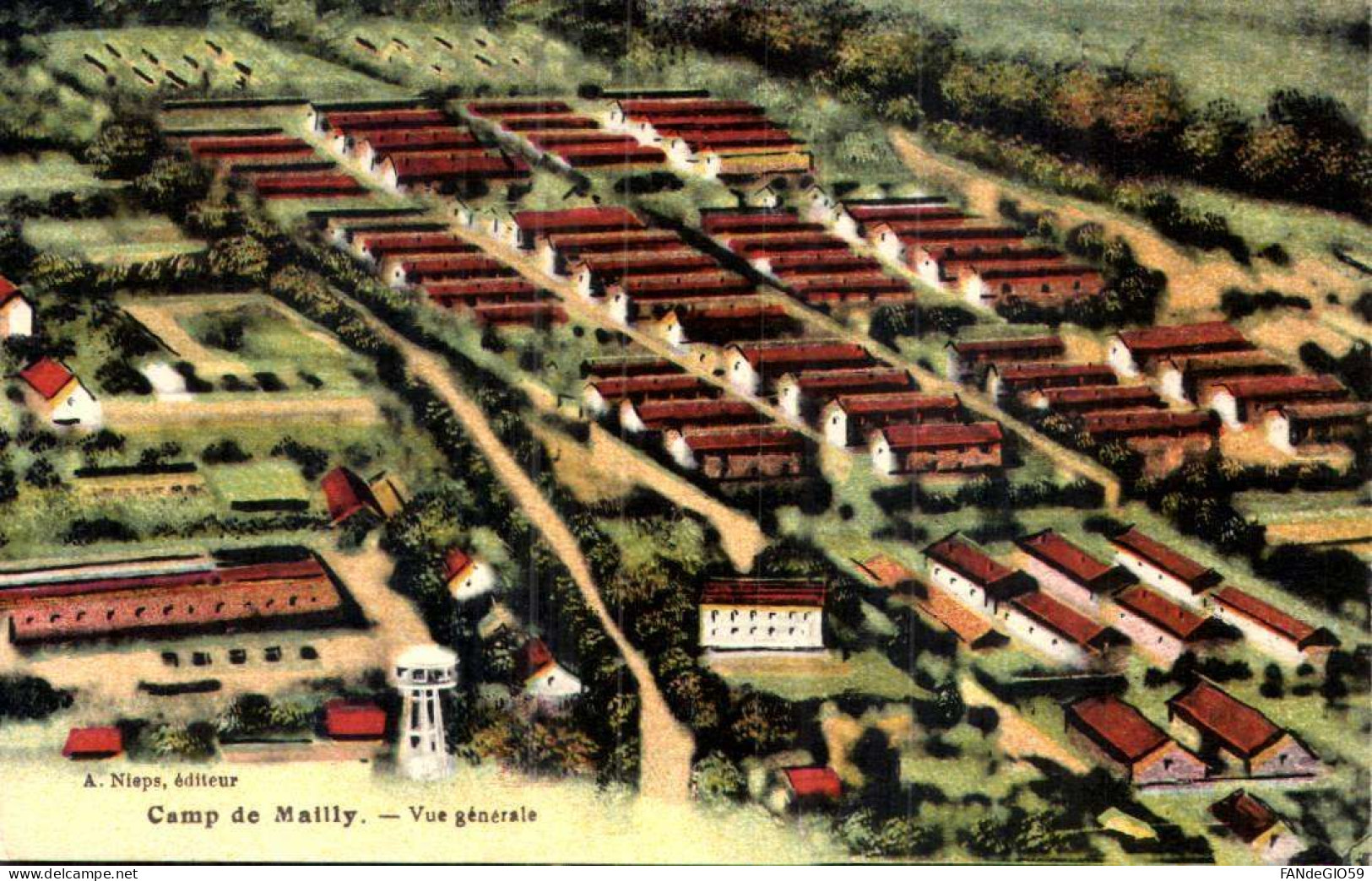 Militaria > Casernes / CAMP DE MAILLY  /// 100 - Barracks