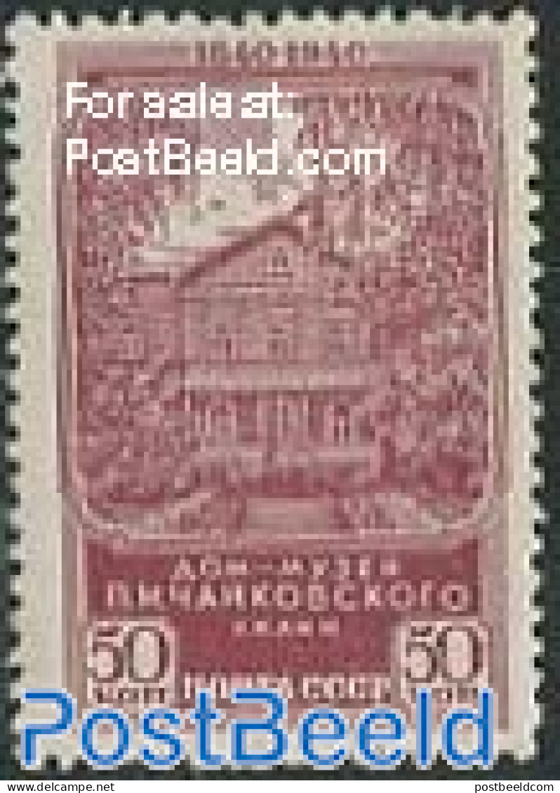 Russia, Soviet Union 1940 50K, Stamp Out Of Set, Unused (hinged), Performance Art - Music - Neufs