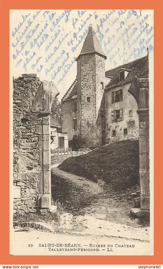 A710 / 585 64 - SALIES DE BEARN Ruines Du Chateau Tallevrand - Salies De Bearn