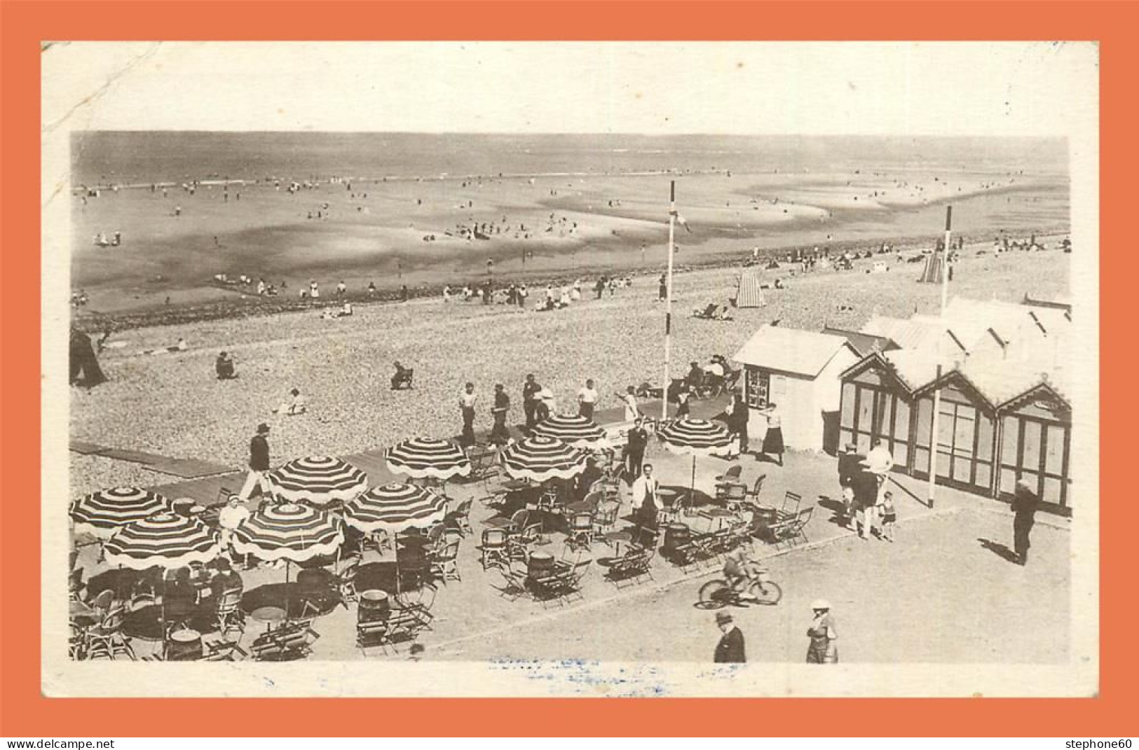 A709 / 295 80 - CAYEUX SUR MER Plage Et Bar Du Soleil - Cayeux Sur Mer