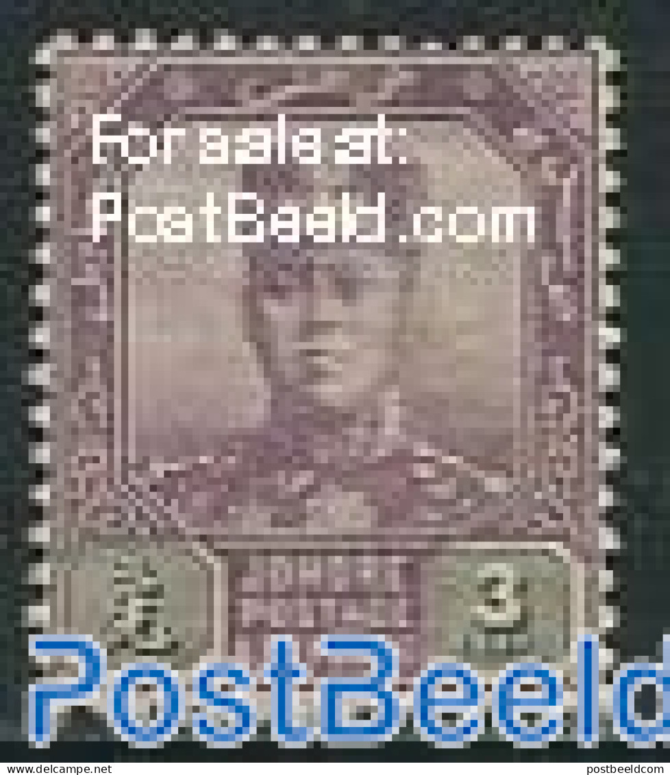 Malaysia 1910 Johore, 3c, Stamp Out Of Set, Unused (hinged) - Autres & Non Classés