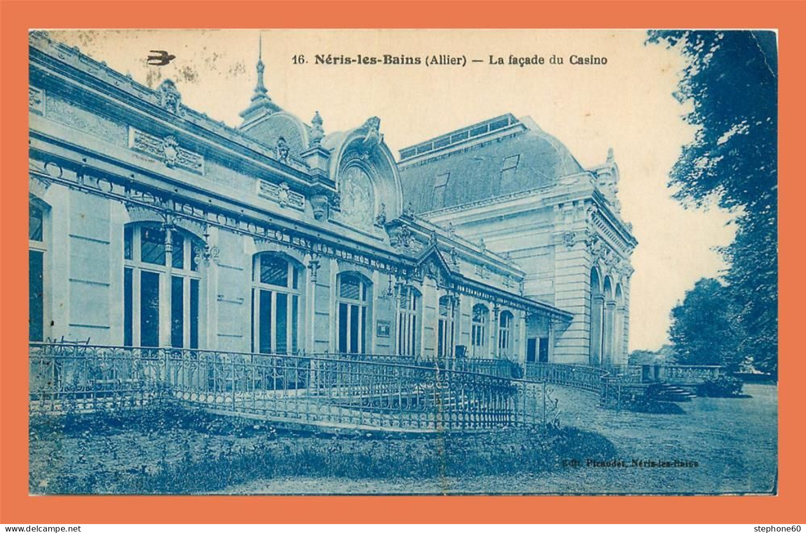 A711 / 219 03 - NERIS LES BAINS Facade Du Casino - Neris Les Bains