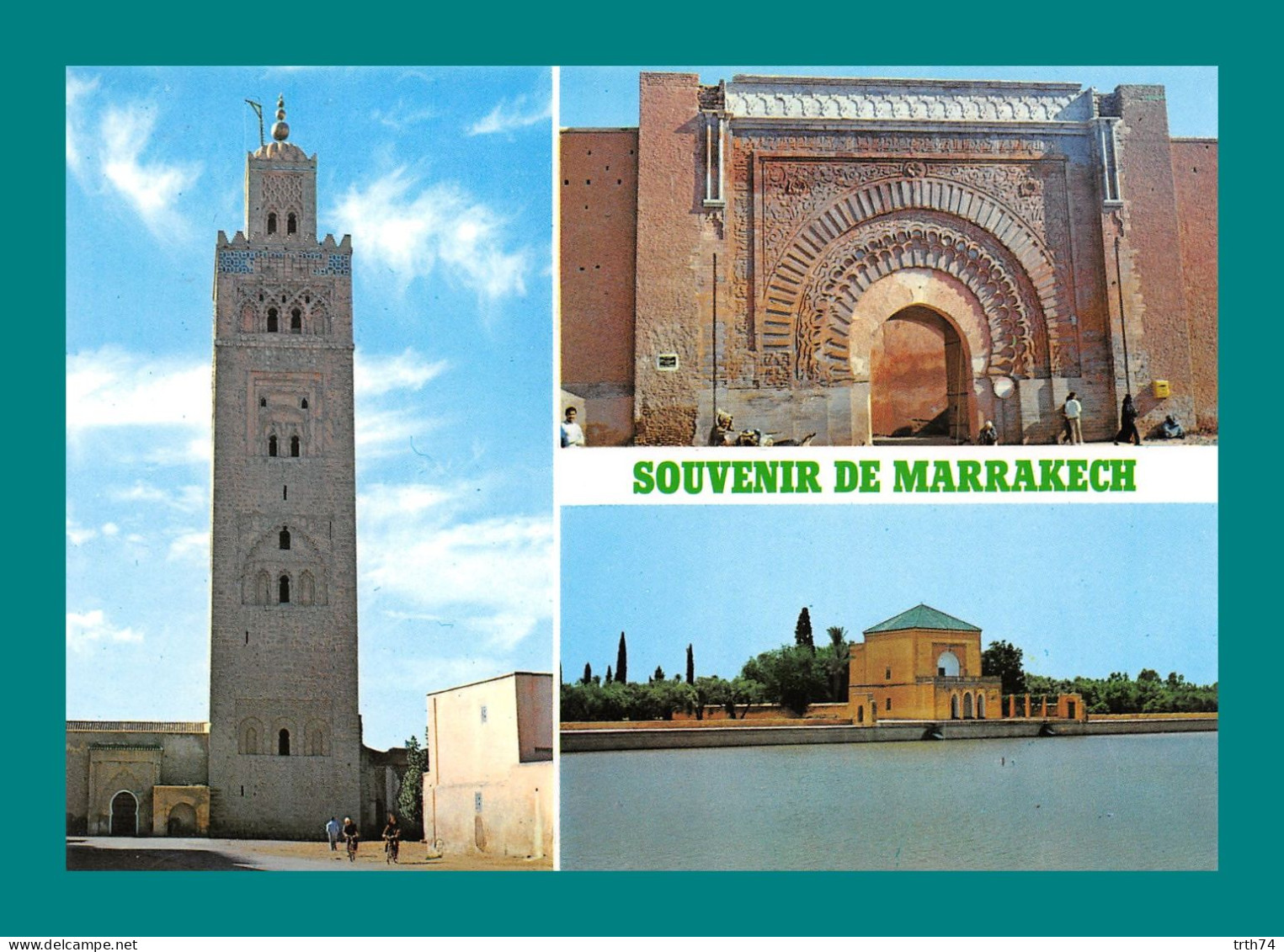 Maroc Marrakech ( Scan Recto Verso ) 005 - Marrakech
