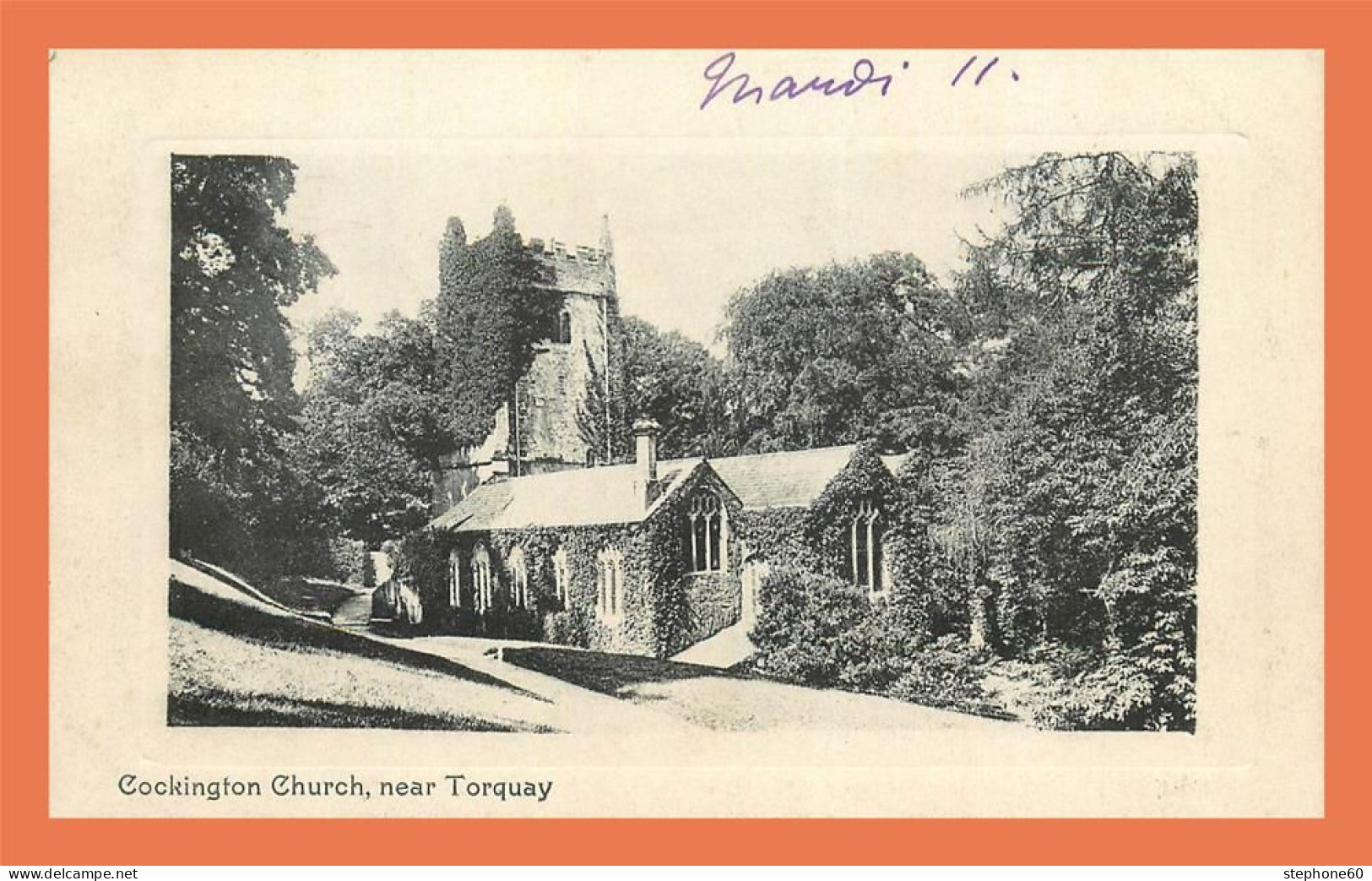 A716 / 551 TORQUAY Cockington Church Near Torquay - Torquay