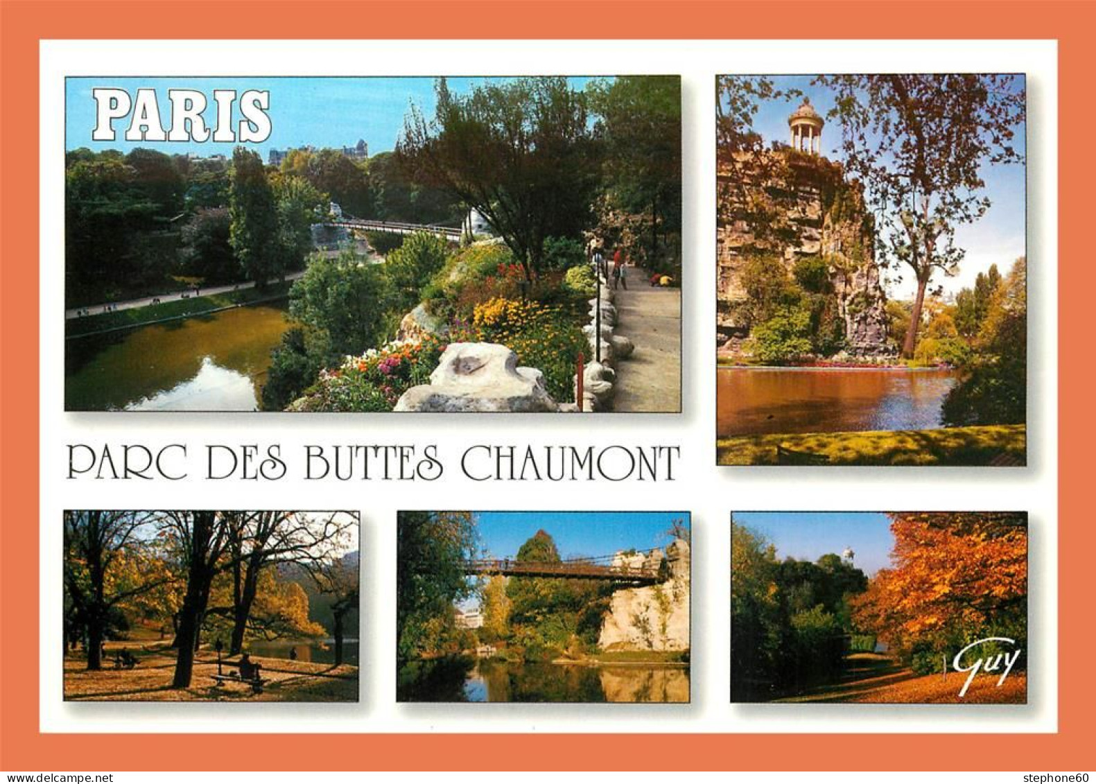 A713 / 207 75 - PARIS Parc Des Buttes Chaumont Multivues - Sonstige & Ohne Zuordnung