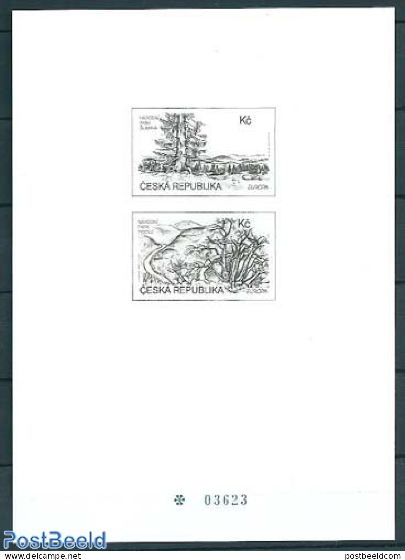 Czech Republic 1999 Europa, National Park, Special Sheet, Mint NH, History - Europa (cept) - Altri & Non Classificati