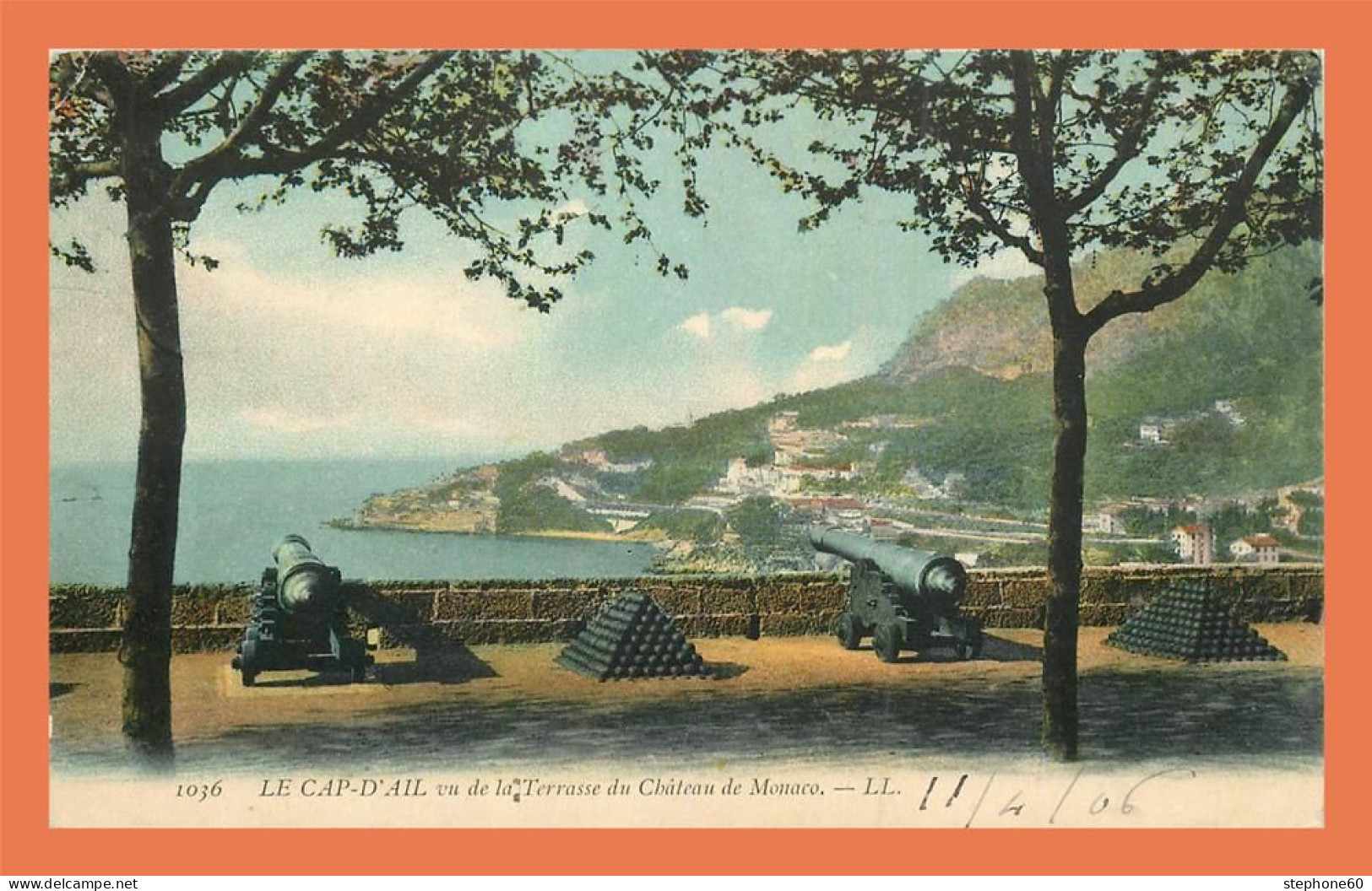 A709 / 101 06 - CAP D'AIL Vu De La Terrasse Du Chateau De Monaco - Cap-d'Ail