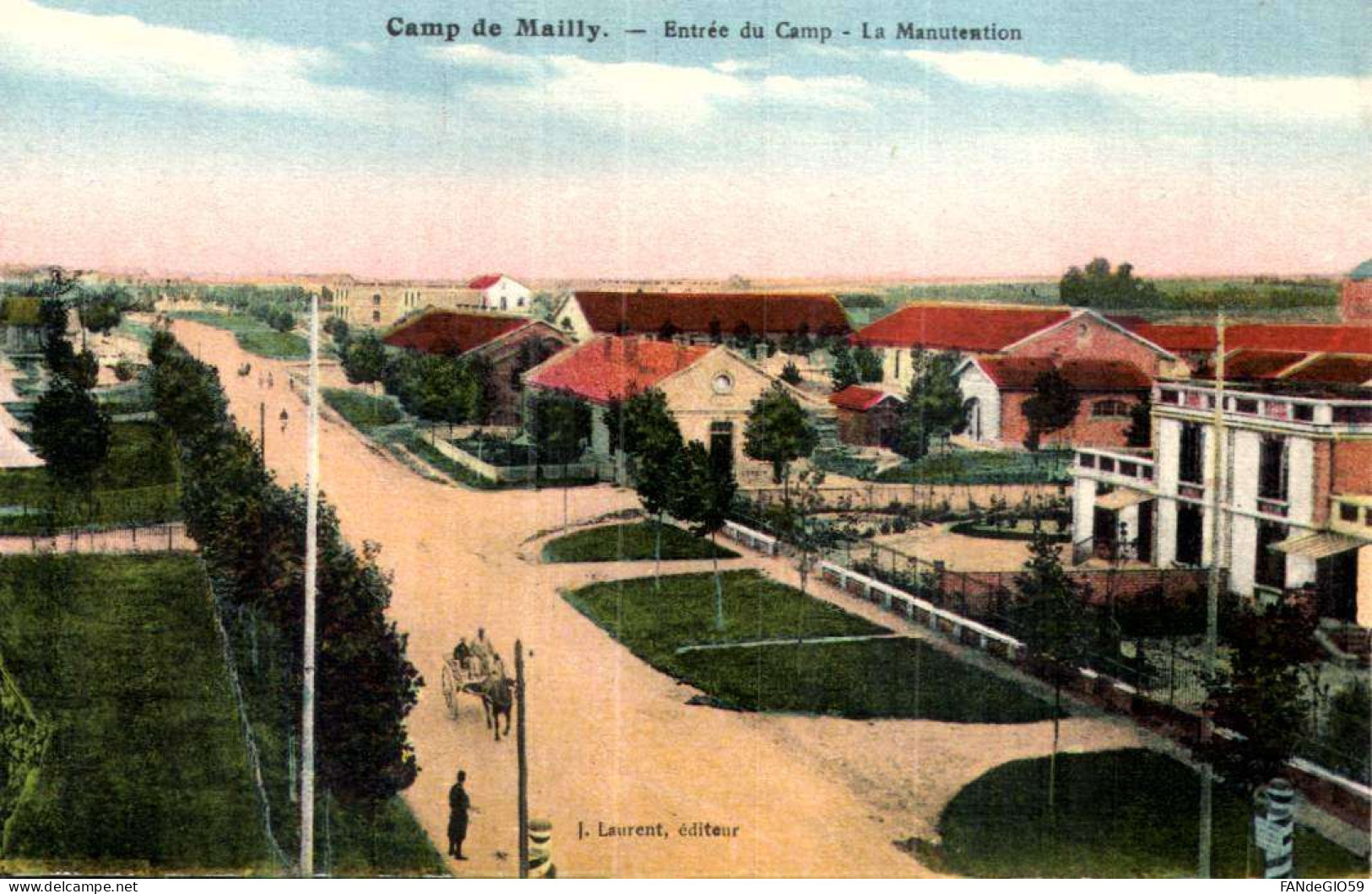 Militaria > Casernes / CAMP DE MAILLY  /// 100 - Casernes