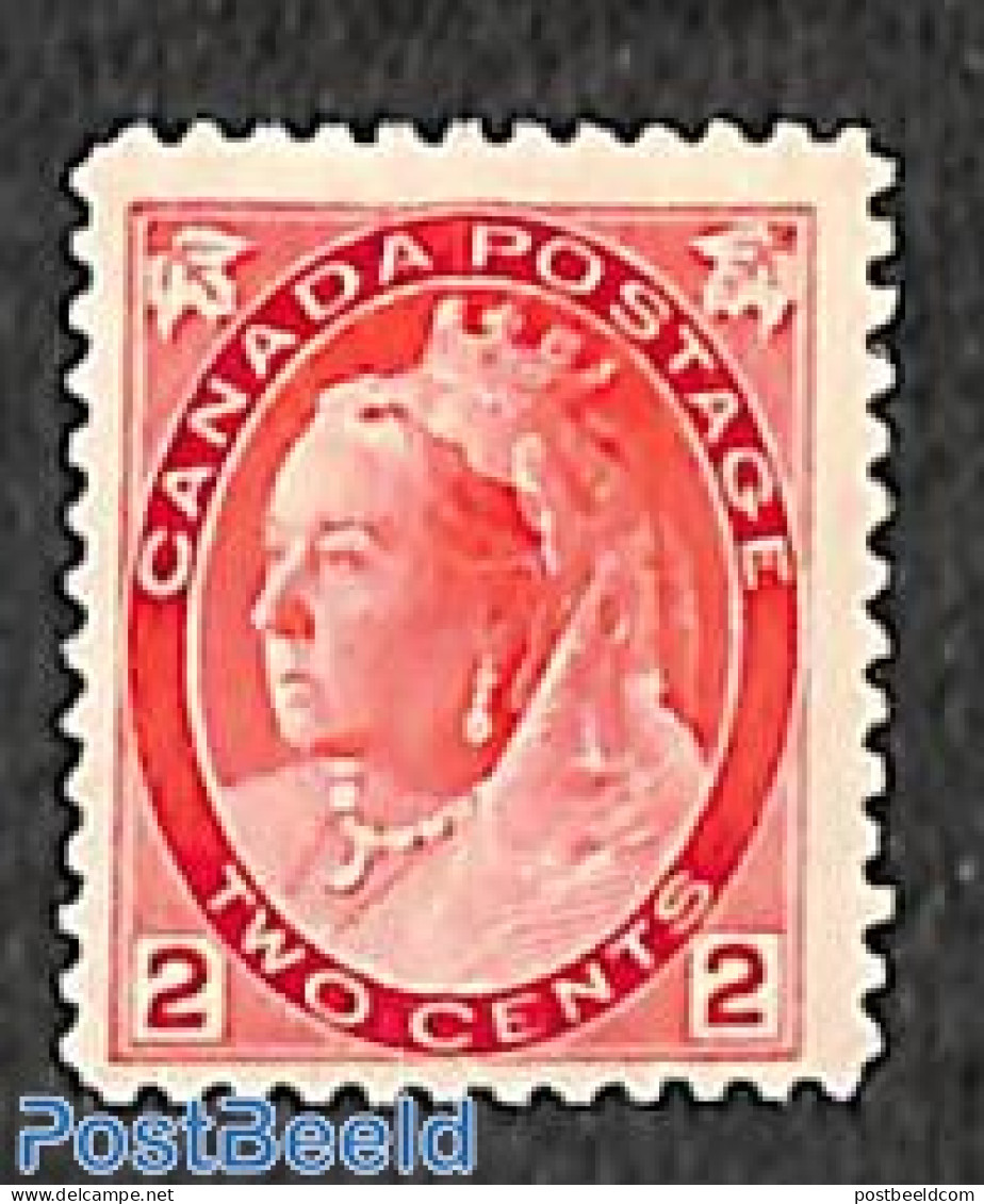 Canada 1898 2c, Type I, Stamp Out Of Set, Mint NH - Ungebraucht