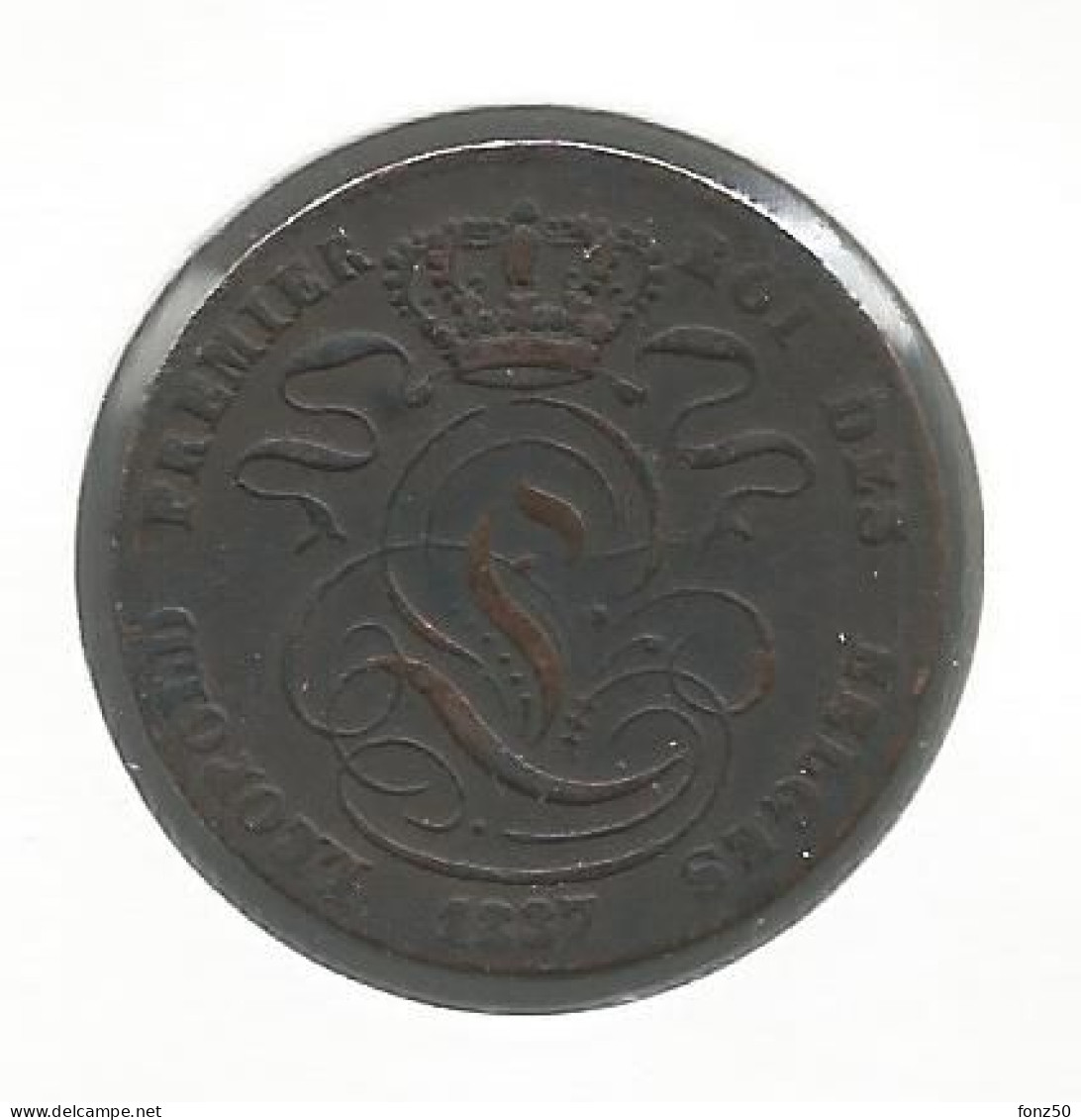 12738 * LEOPOLD I * 5 Cent 1837 * Z.Fraai - 5 Centimes