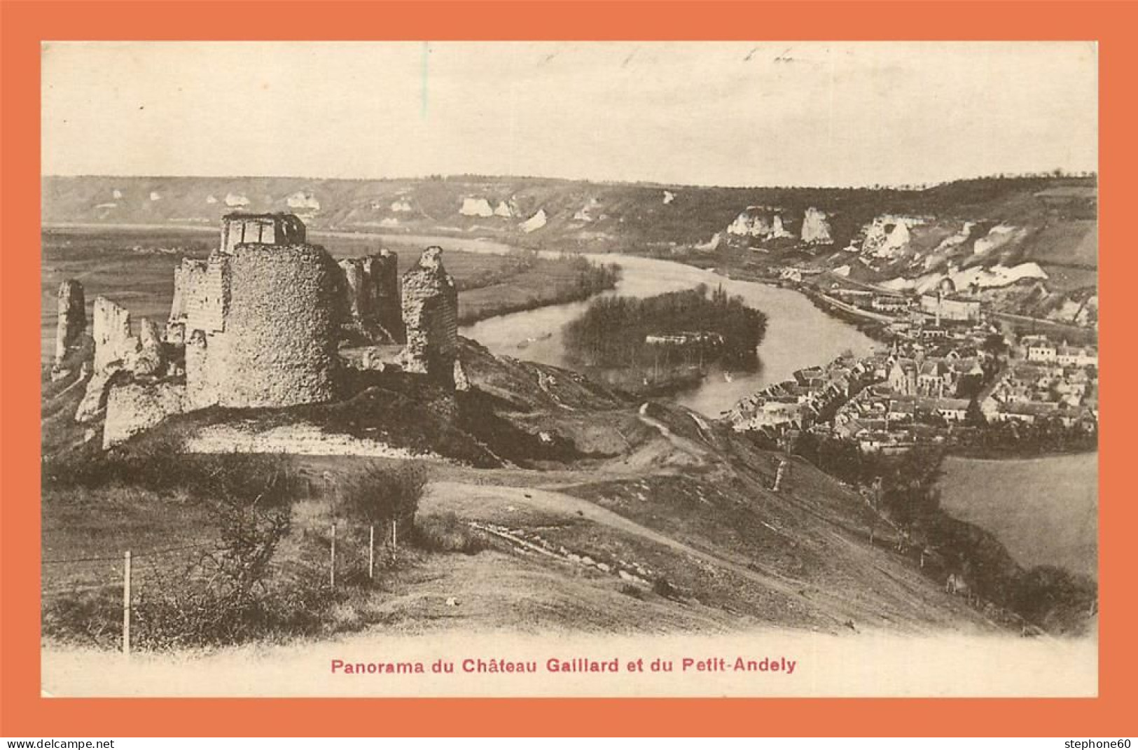 A718 / 481 27 - Panorama Du Chateau Gaillard Et Du Petit Andely - Les Andelys
