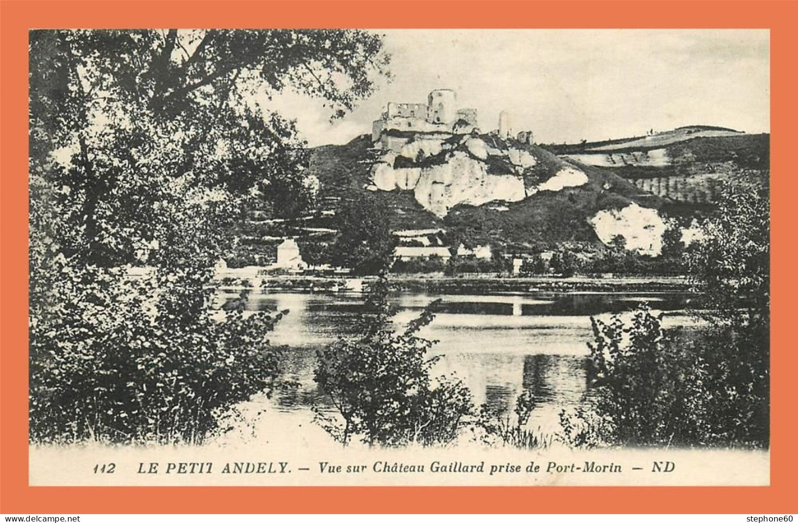 A718 / 467 27 - LE PETIT ANDELY Vue Sur Chateau Gaillard - Les Andelys